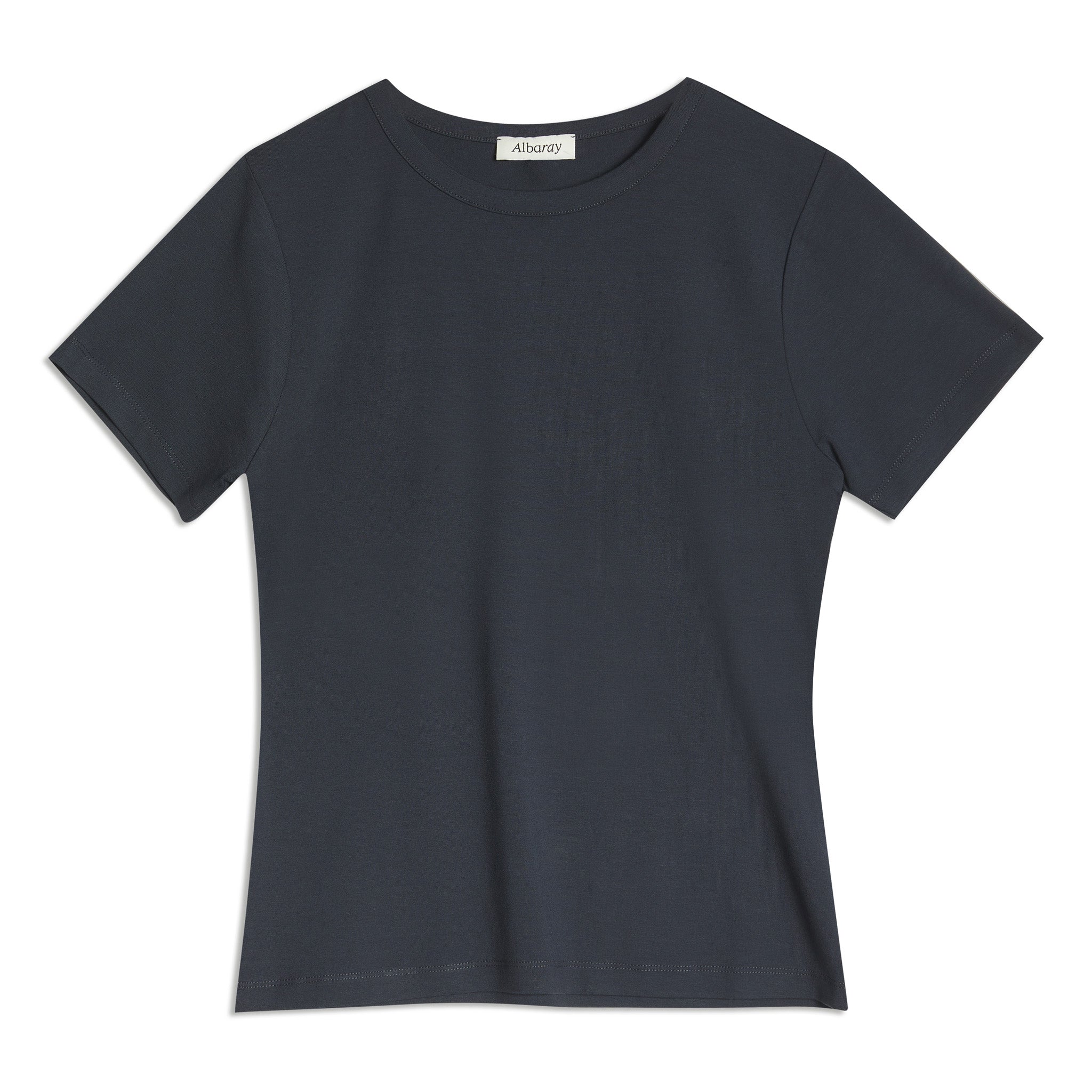 Re-Loved Navy Fitted T Shirt - Size 12