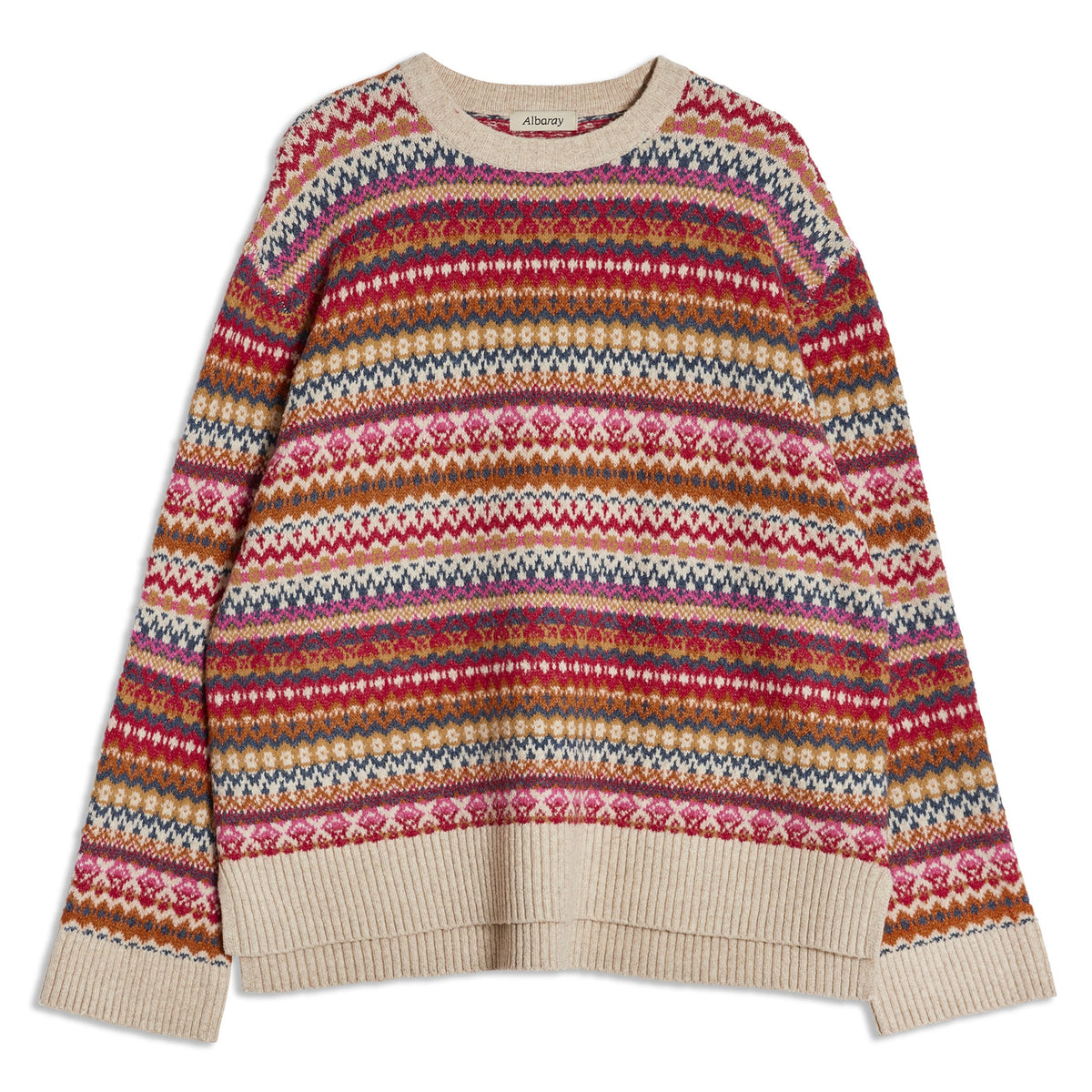 Re-Loved Fair Isle Jumper - Size 10
