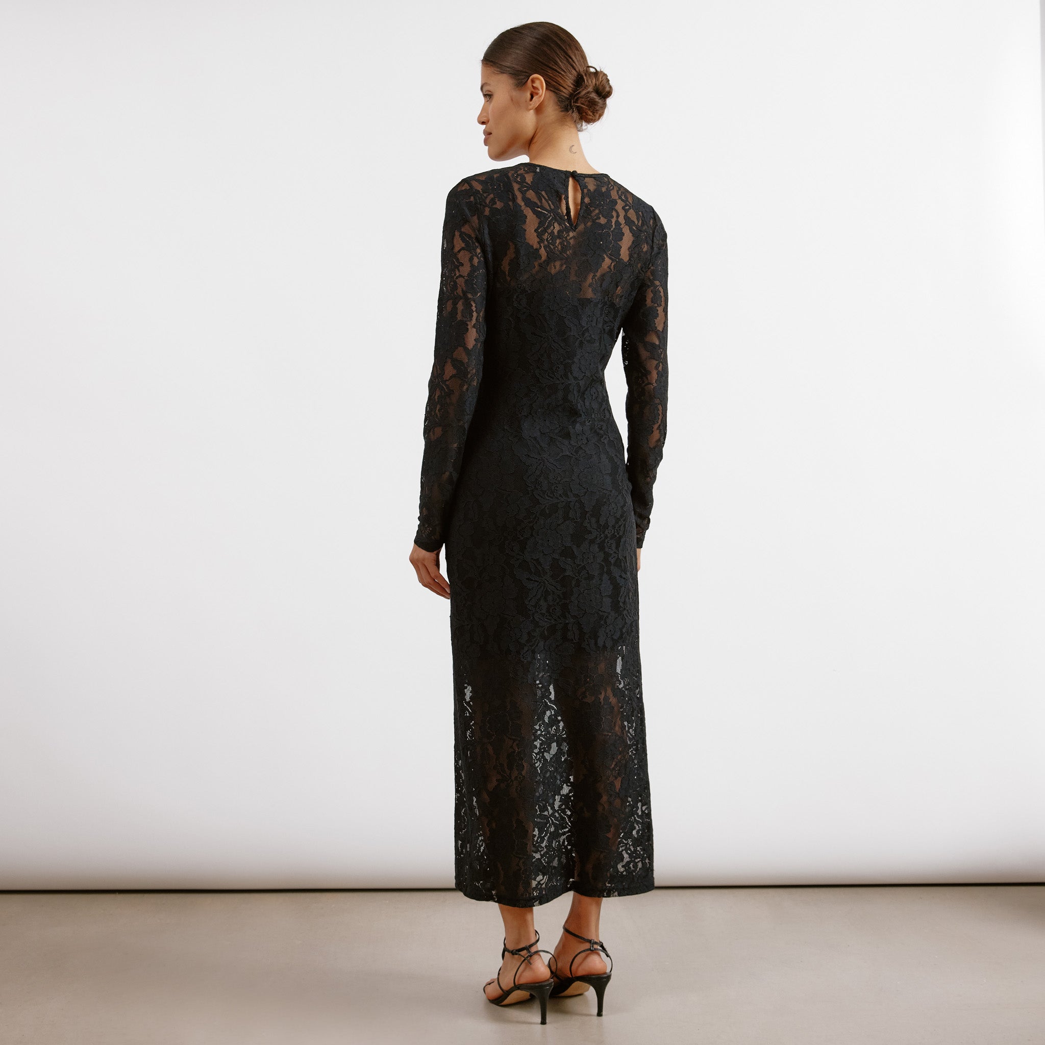 Re-Loved Lace Maxi Dress - Size 12