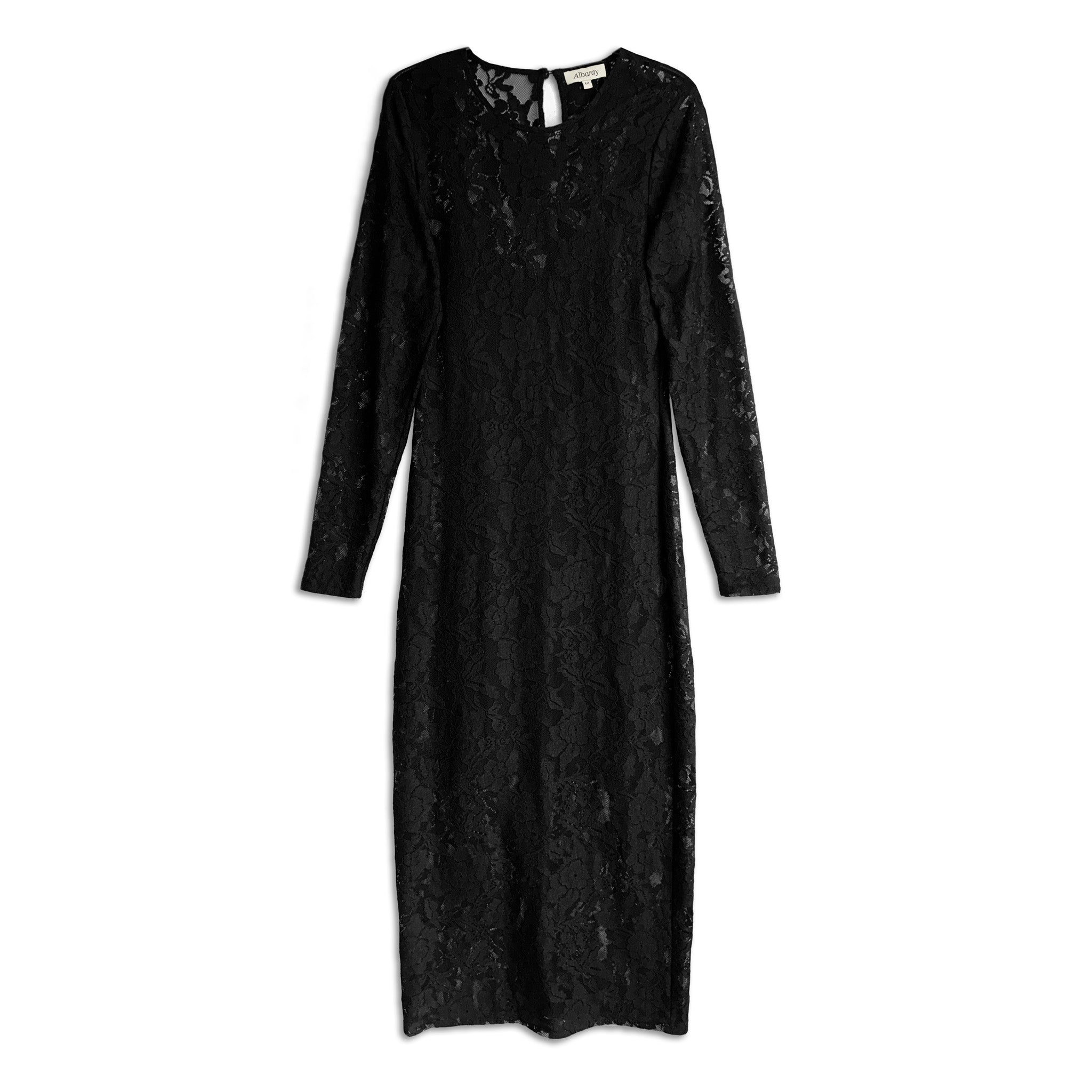 Re-Loved Lace Maxi Dress - Size 12