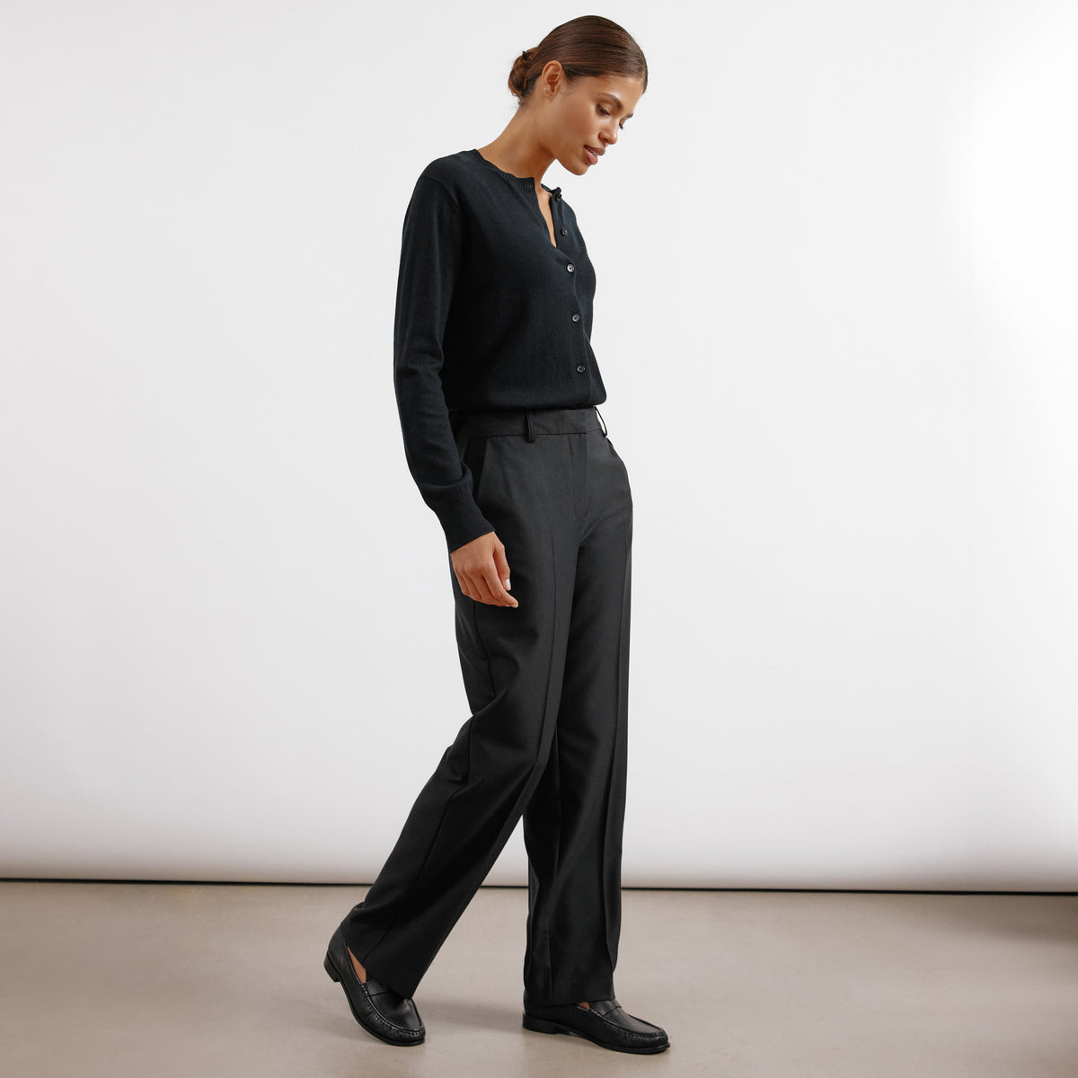 Tailored Straight Leg Trousers