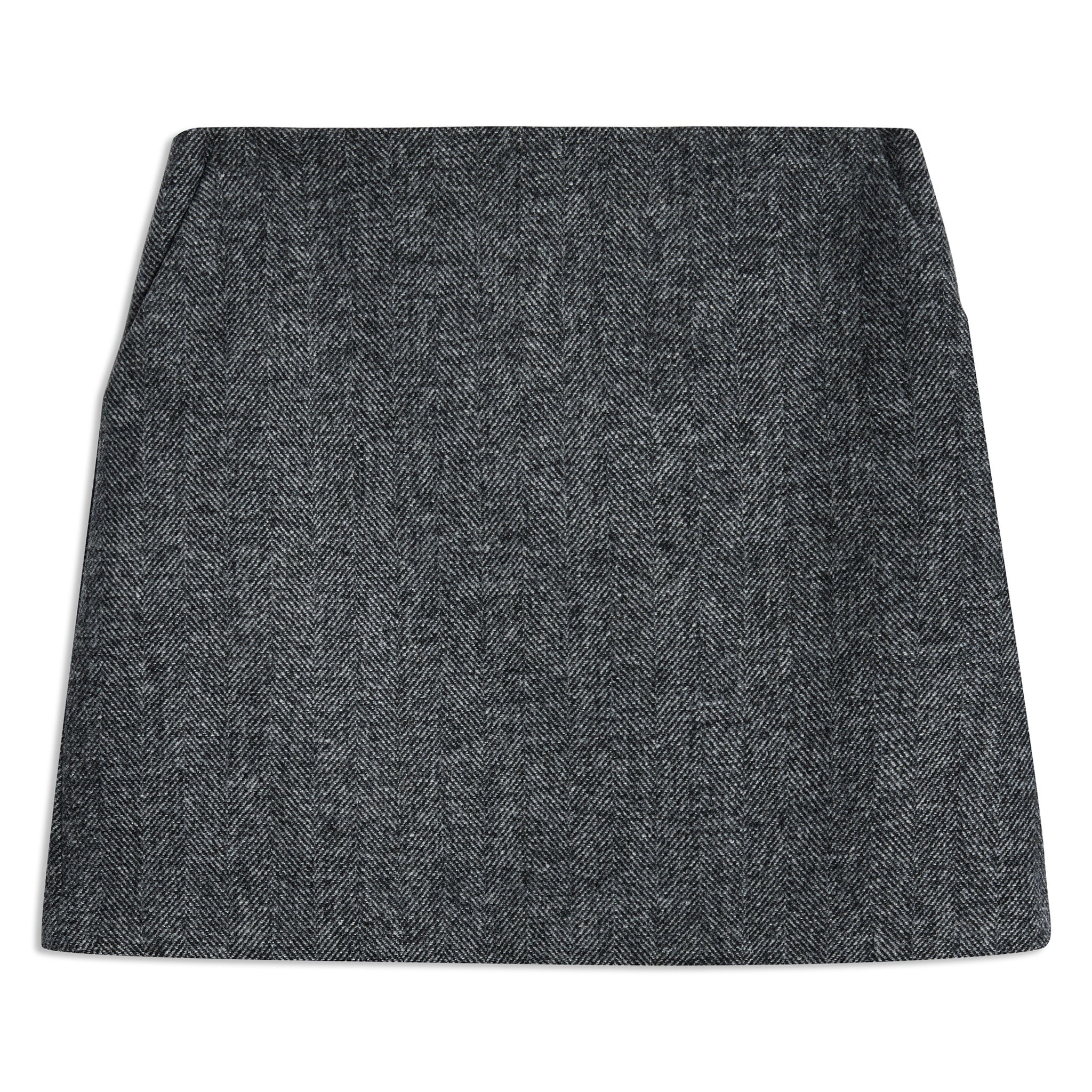 Re-Loved Herringbone Short Skirt - Size 10