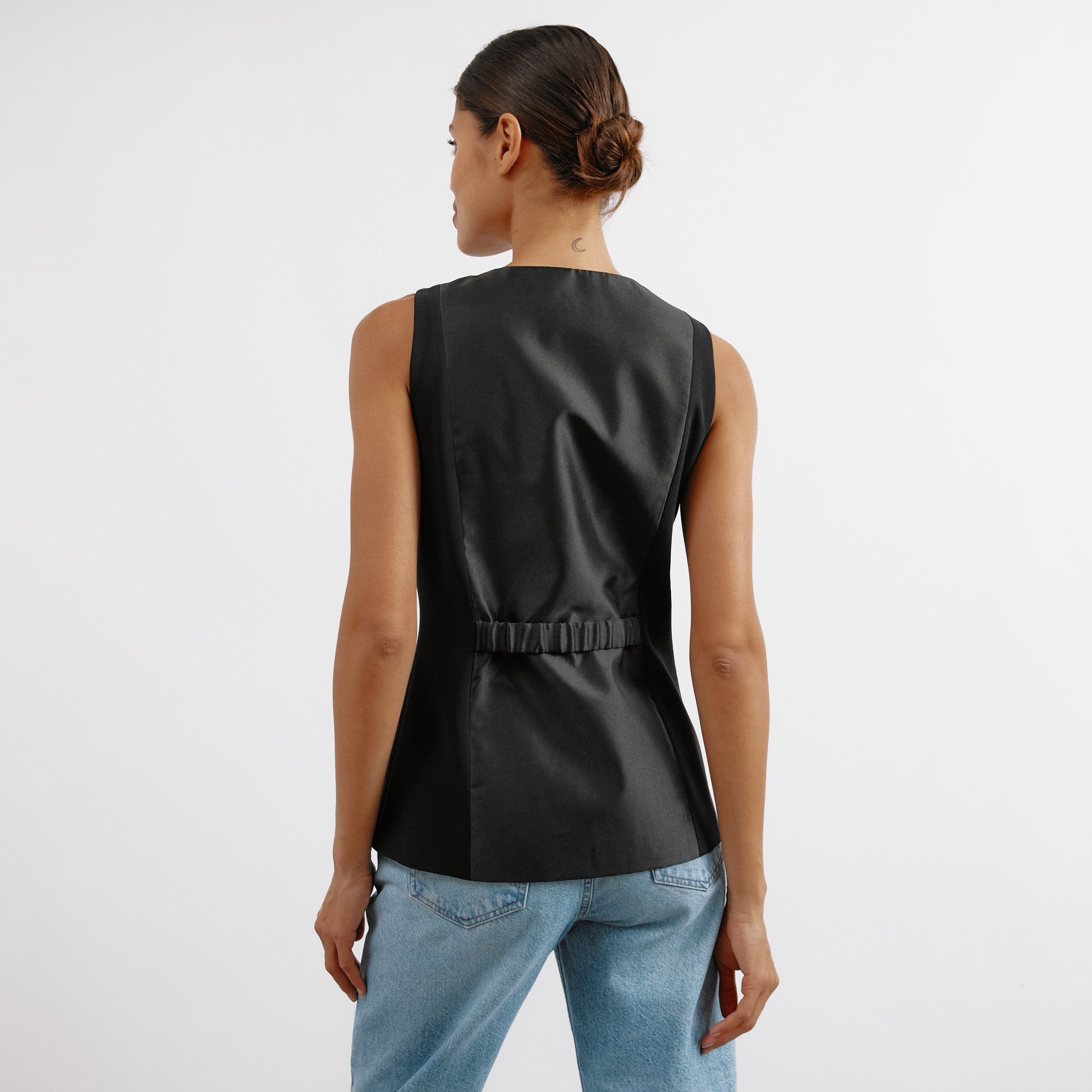 Re-Loved  Tuxedo Waistcoat - Size 10
