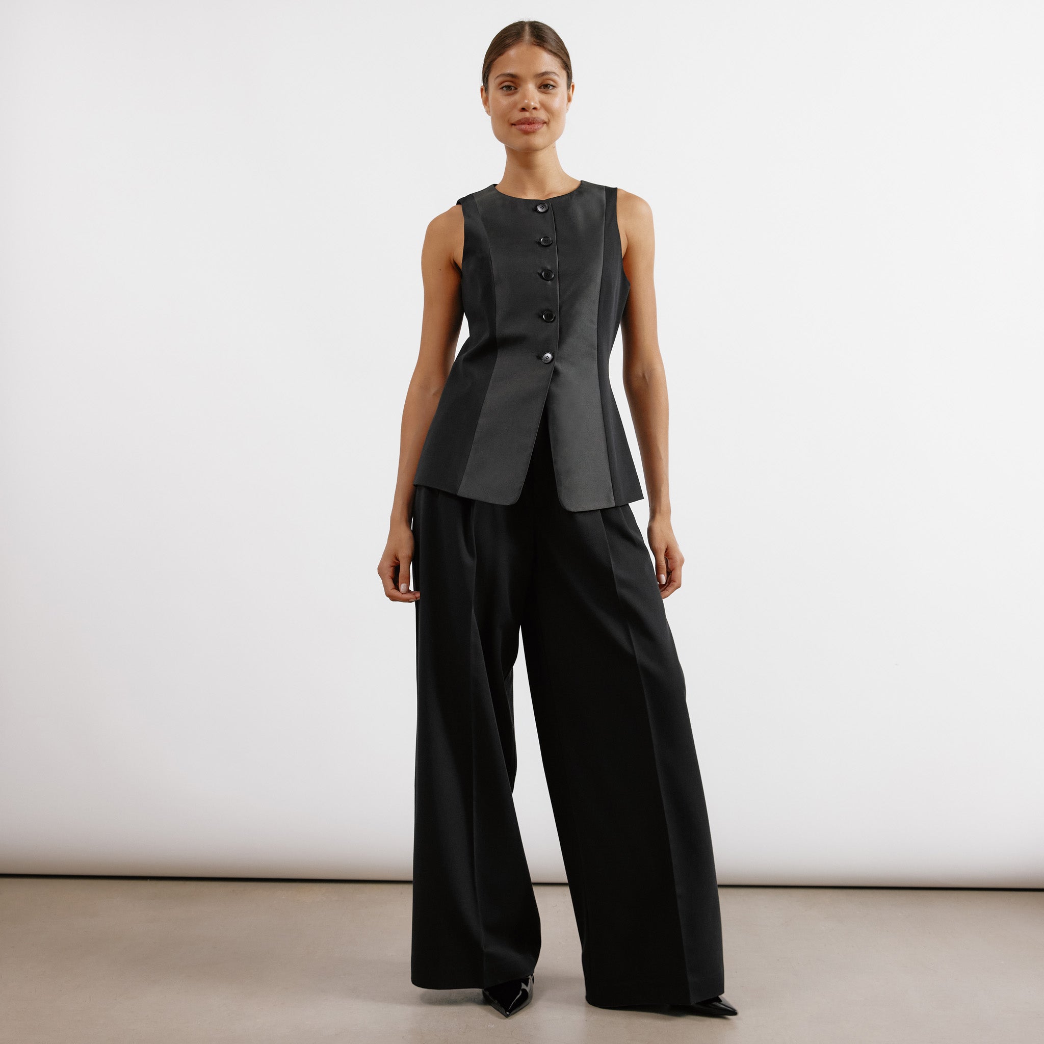Re-Loved  Tuxedo Waistcoat - Size 10