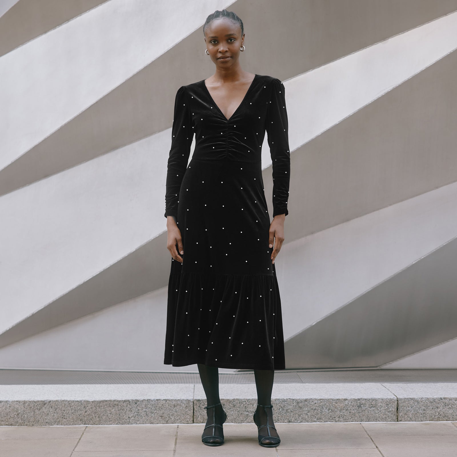 Velvet Pearl Dress