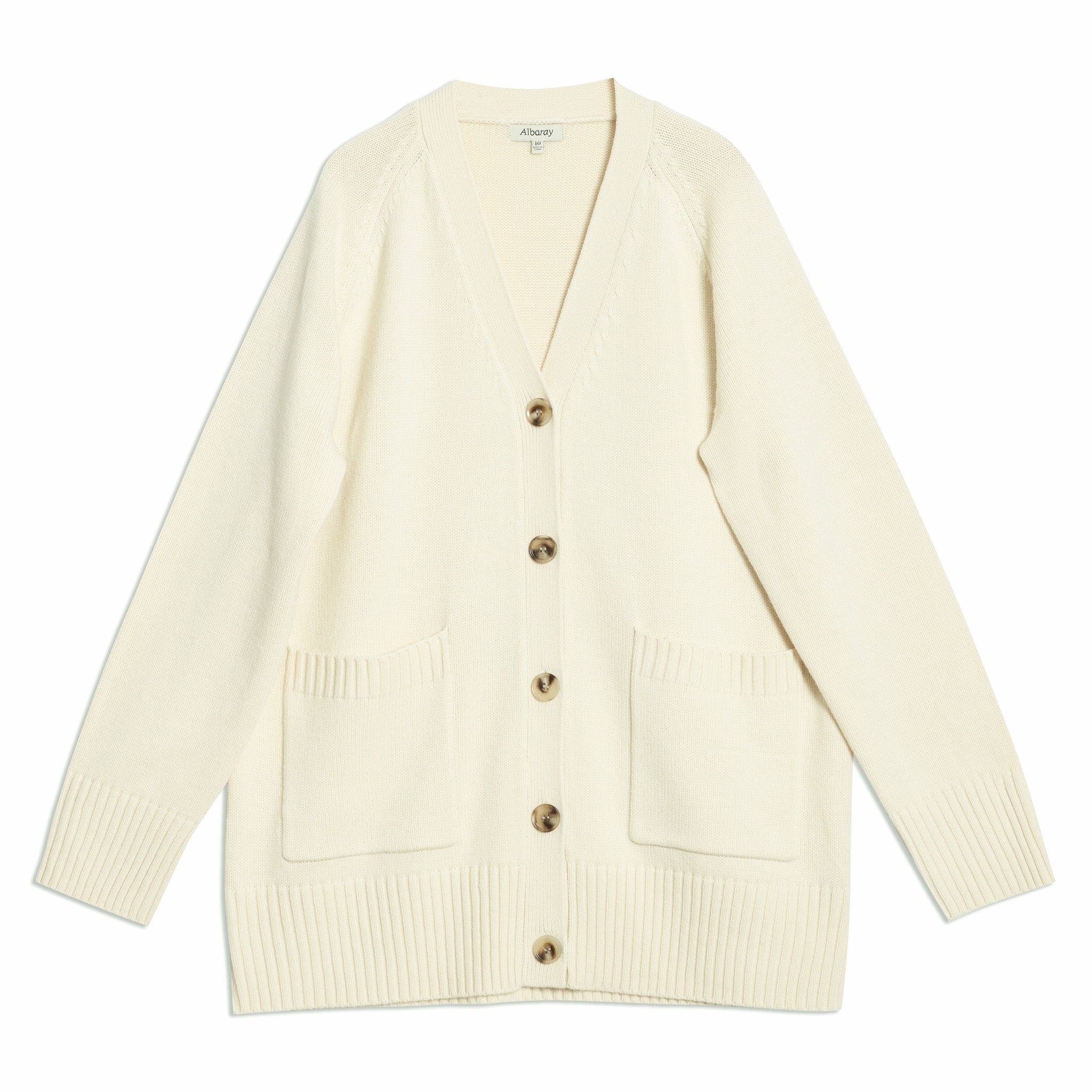 Re-Loved Longline Knitted Cardigan - Size 8