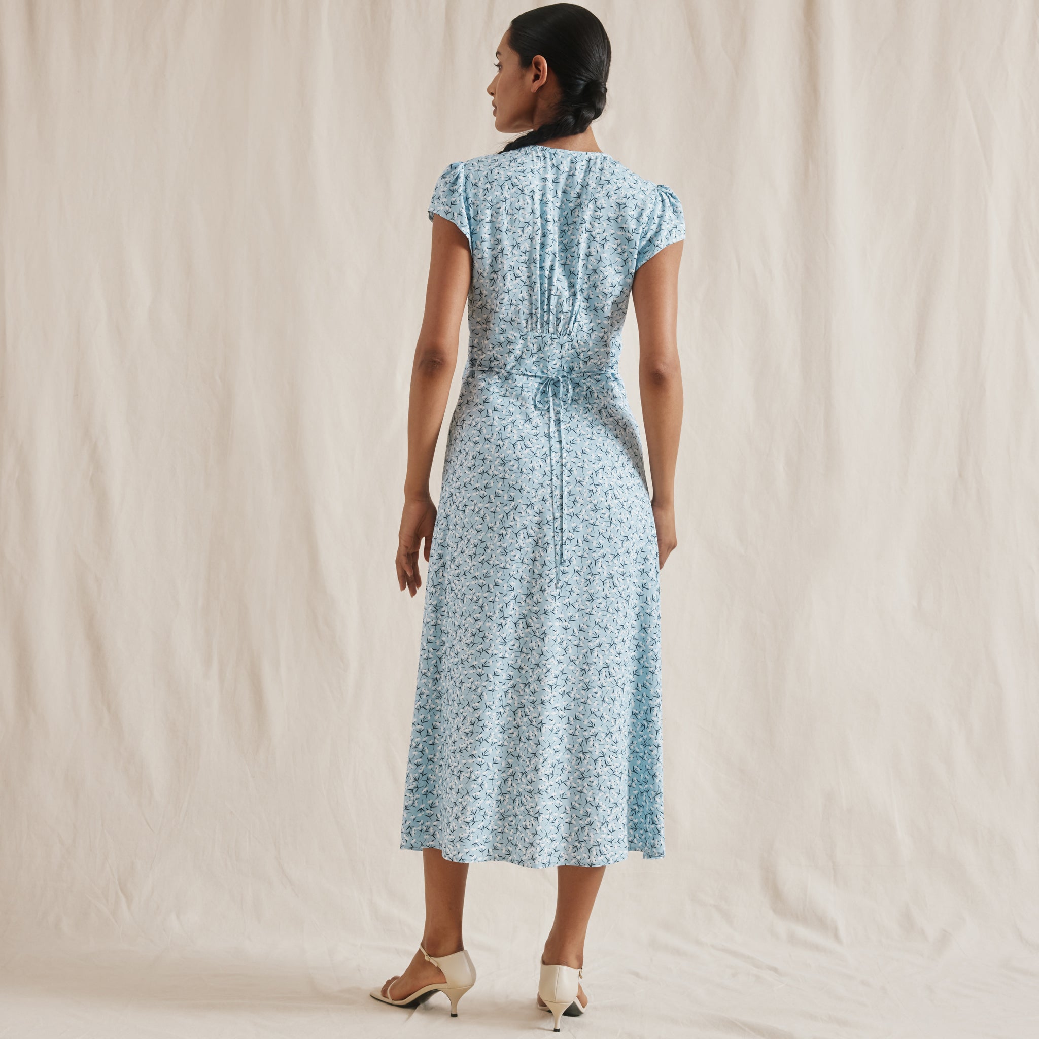 Re-Loved Blue Jasmin Dress - Size 10