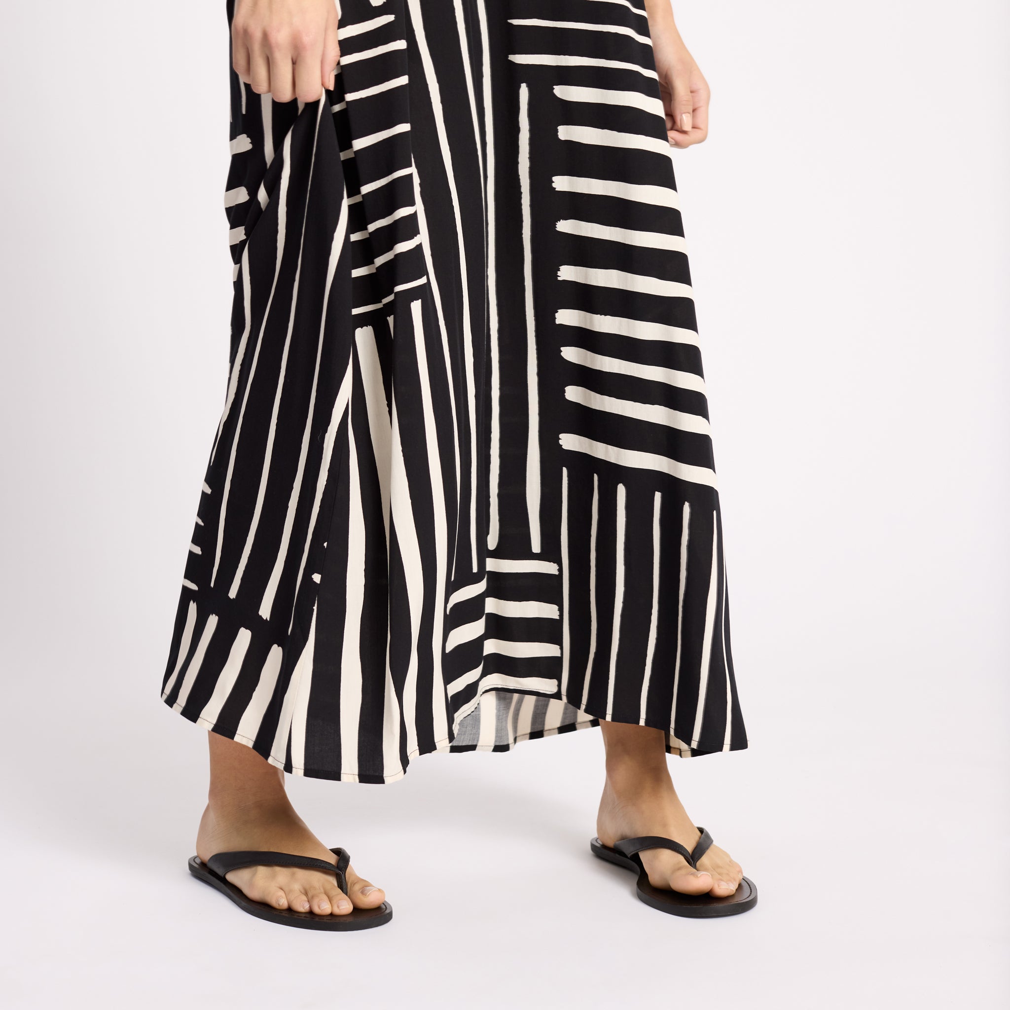 Iconic Patchwork Stripe Dress