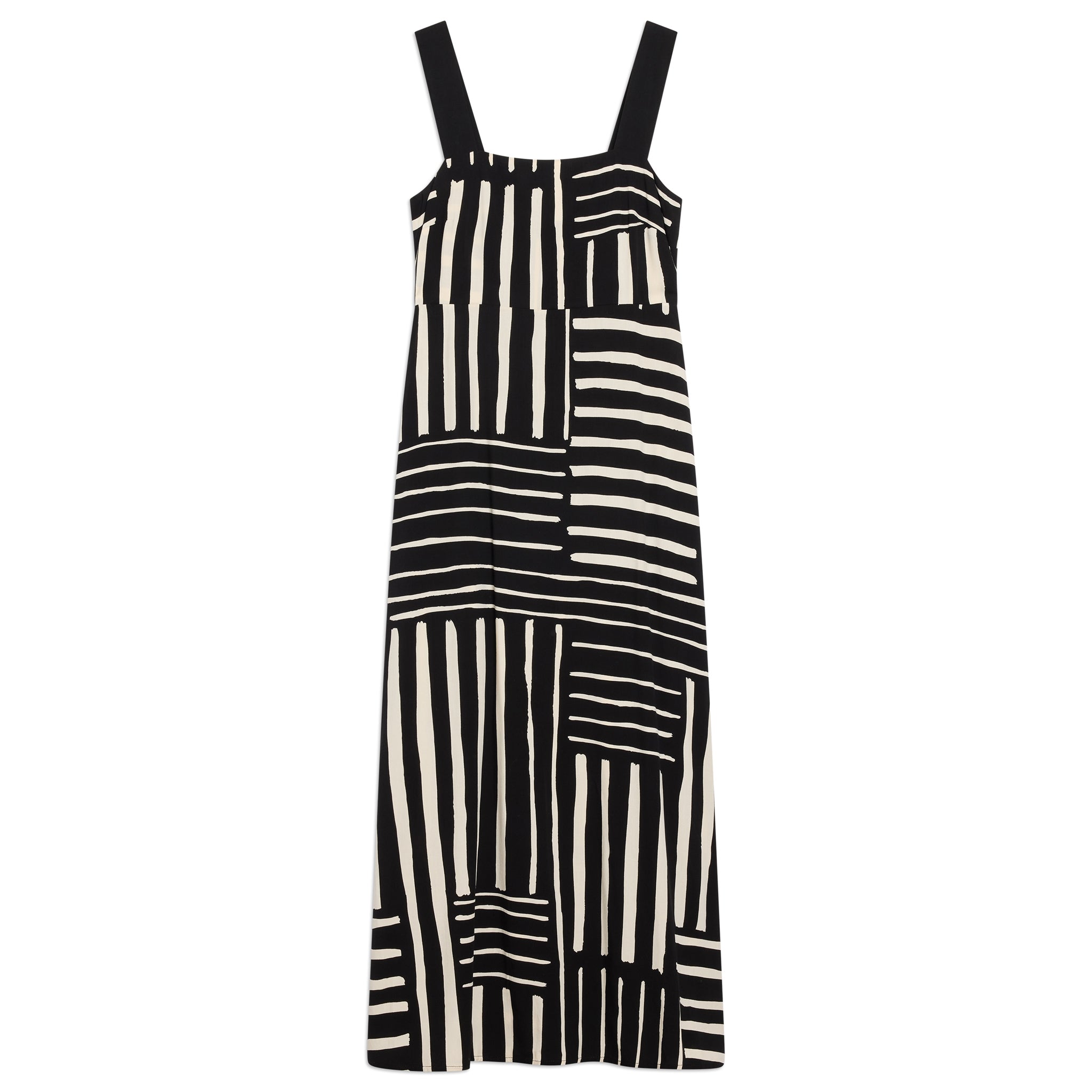 Iconic Patchwork Stripe Dress