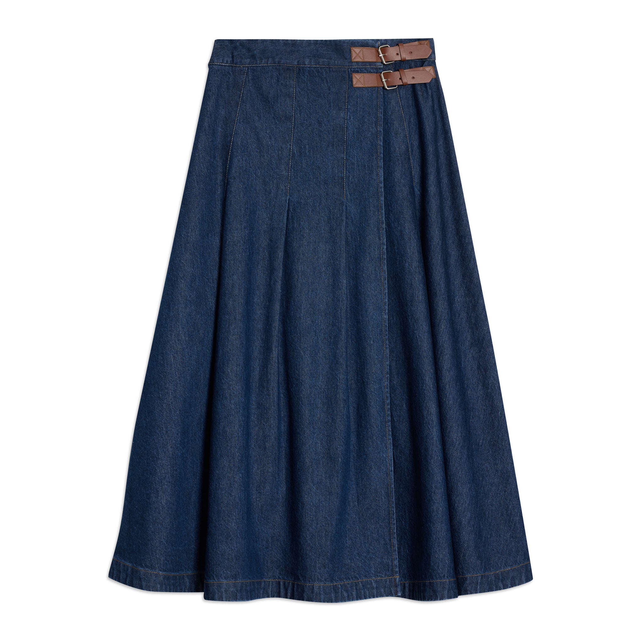 Re-Loved Denim Kilt - Size 10