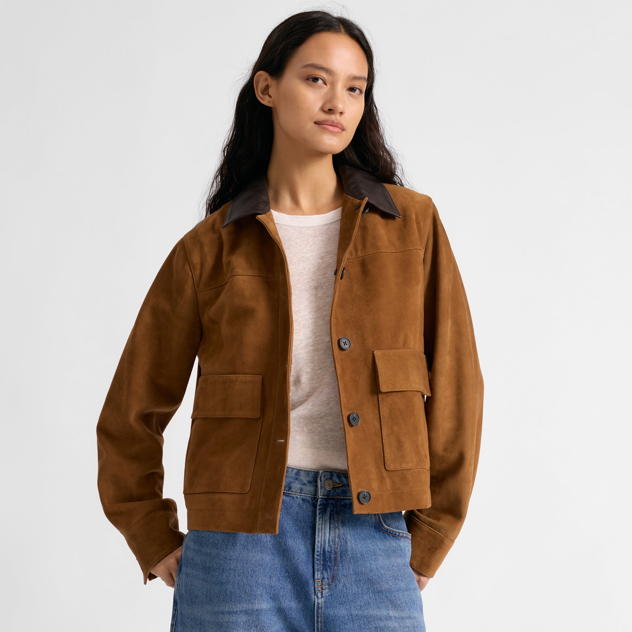 Suede Jacket | Sustainable Womenswear | Albaray