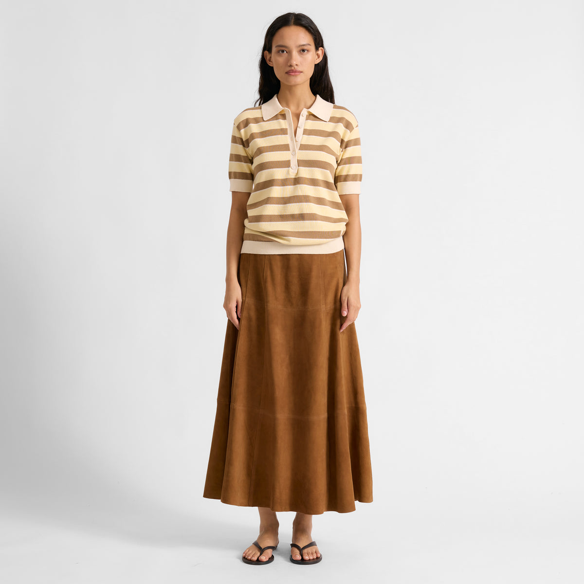 Suede Skirt