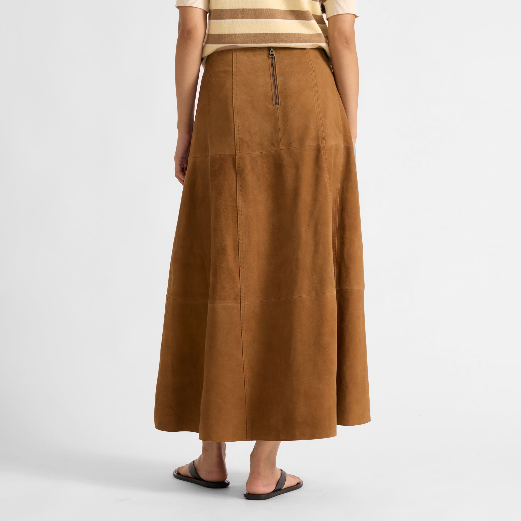 Suede Skirt
