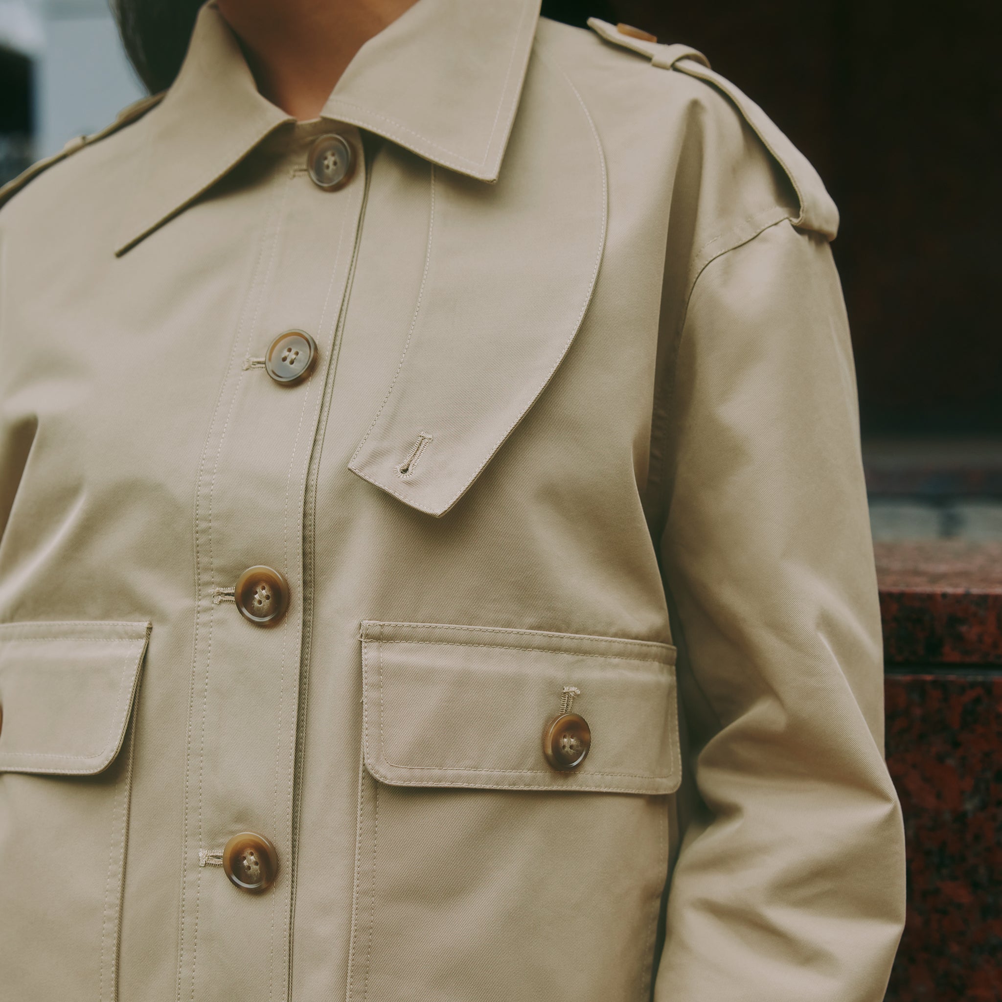 Re-Loved Short Trench Jacket - Size 10