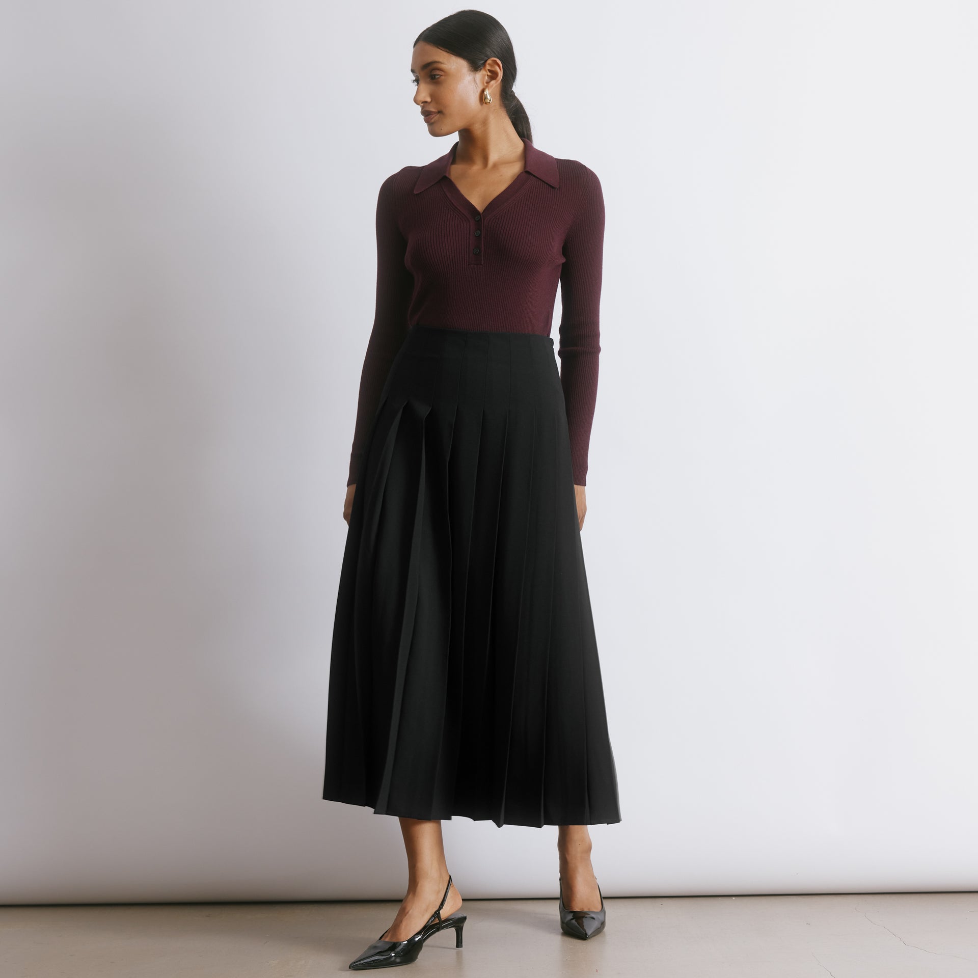 Pleated Skirt