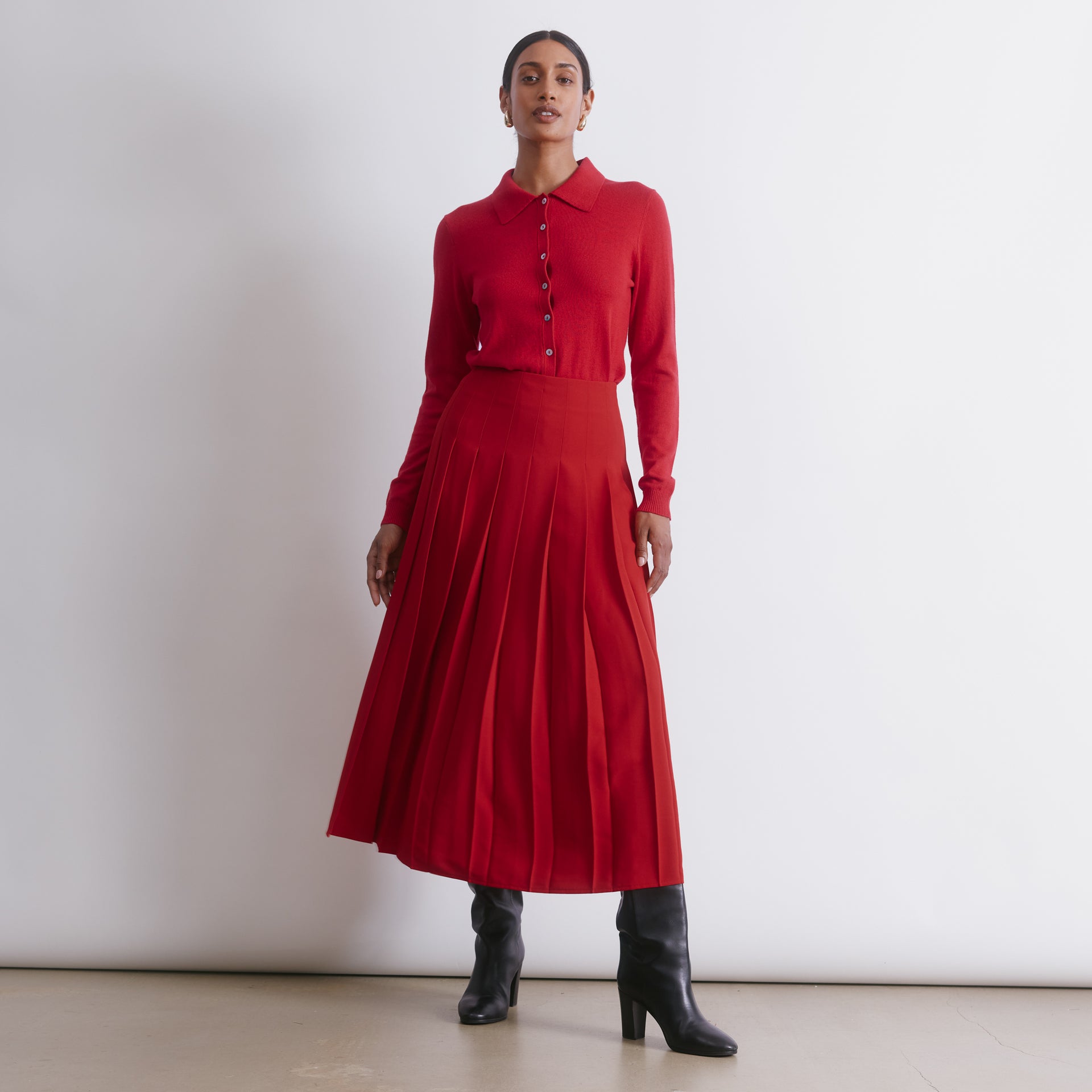 Pleated Skirt
