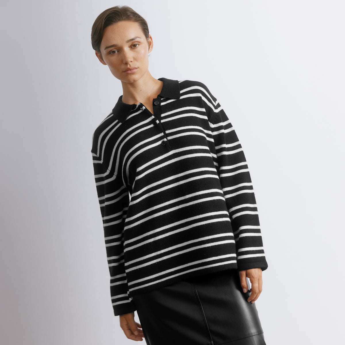 Stripe Rugby Top