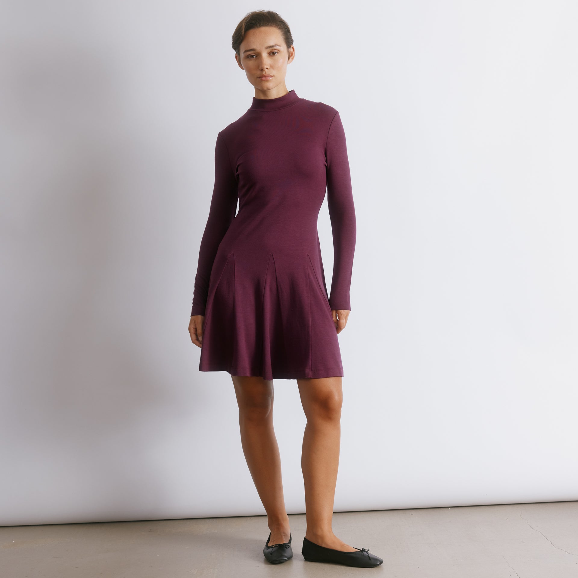 Short Godet Dress
