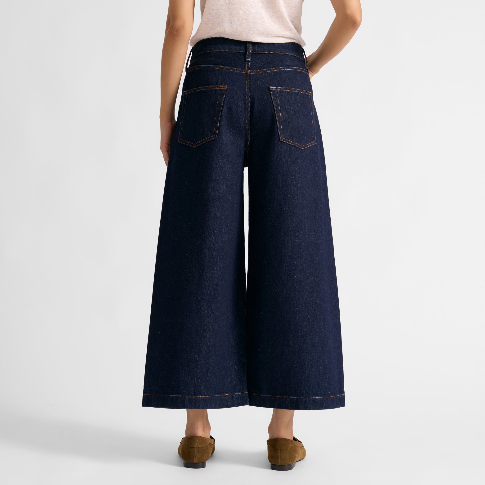 Denim Culottes | Sustainable Womenswear | Albaray