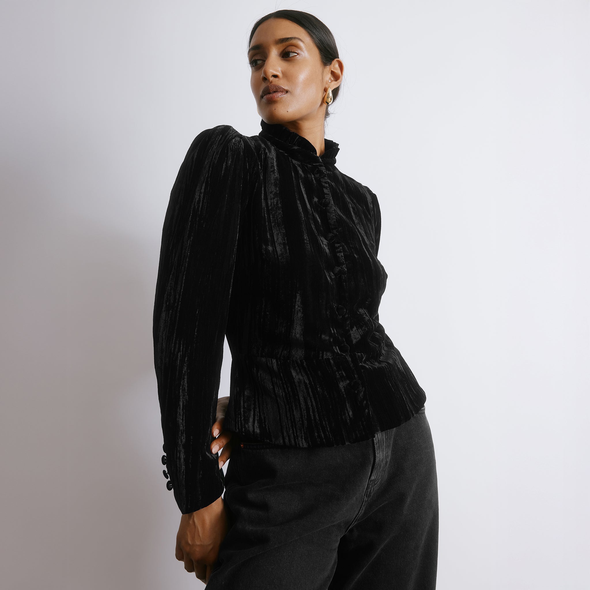 Crushed Velvet Jacket | Sustainable Womenswear | Albaray