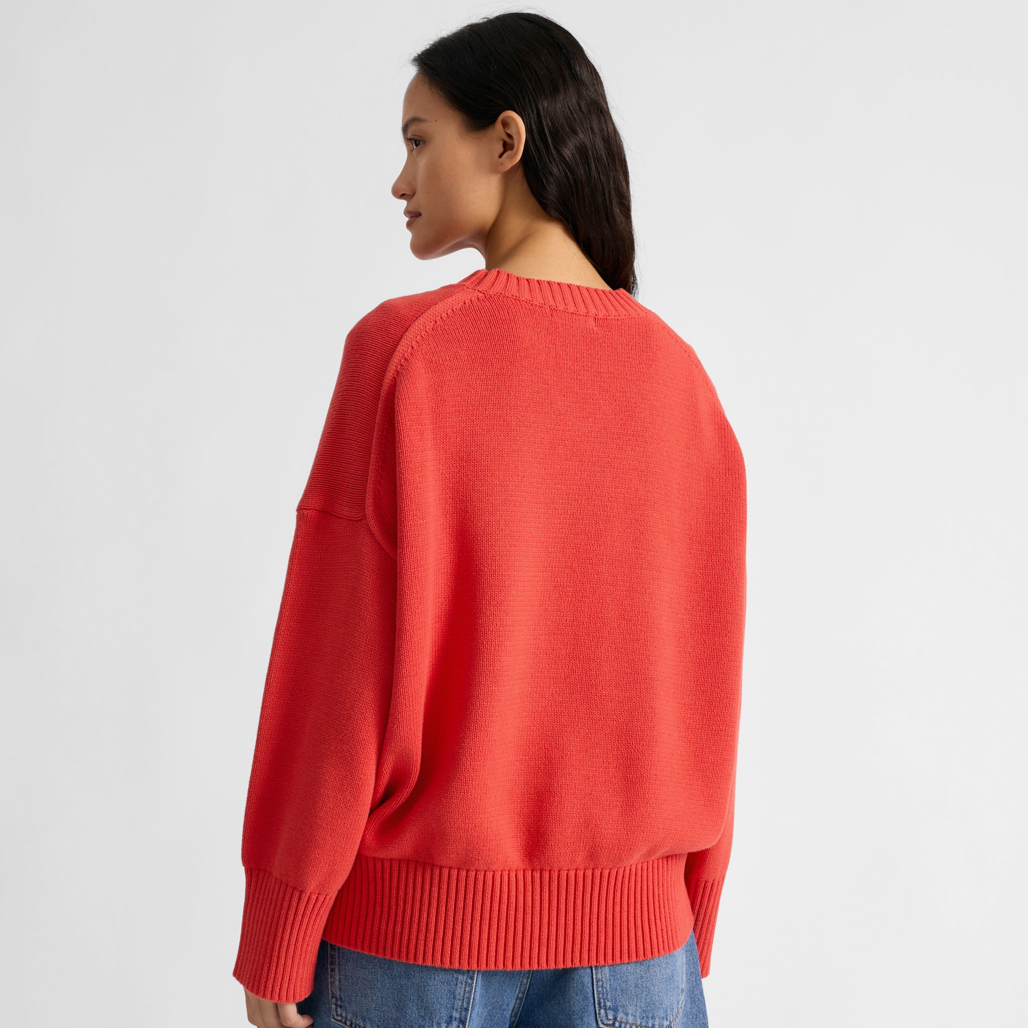 Orange Cotton Jumper