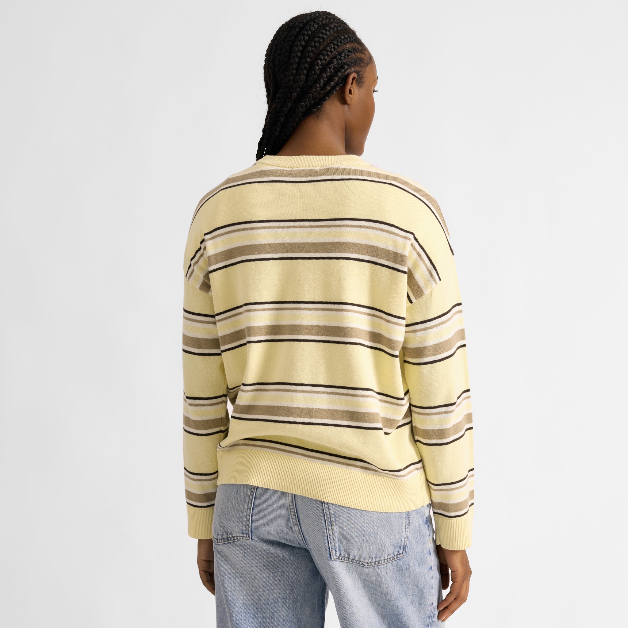 Lemon Stripe Cotton Jumper