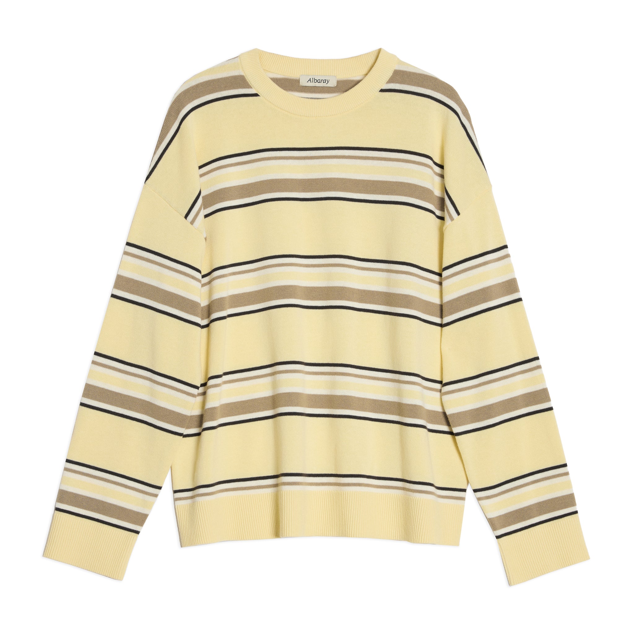 Lemon Stripe Cotton Jumper