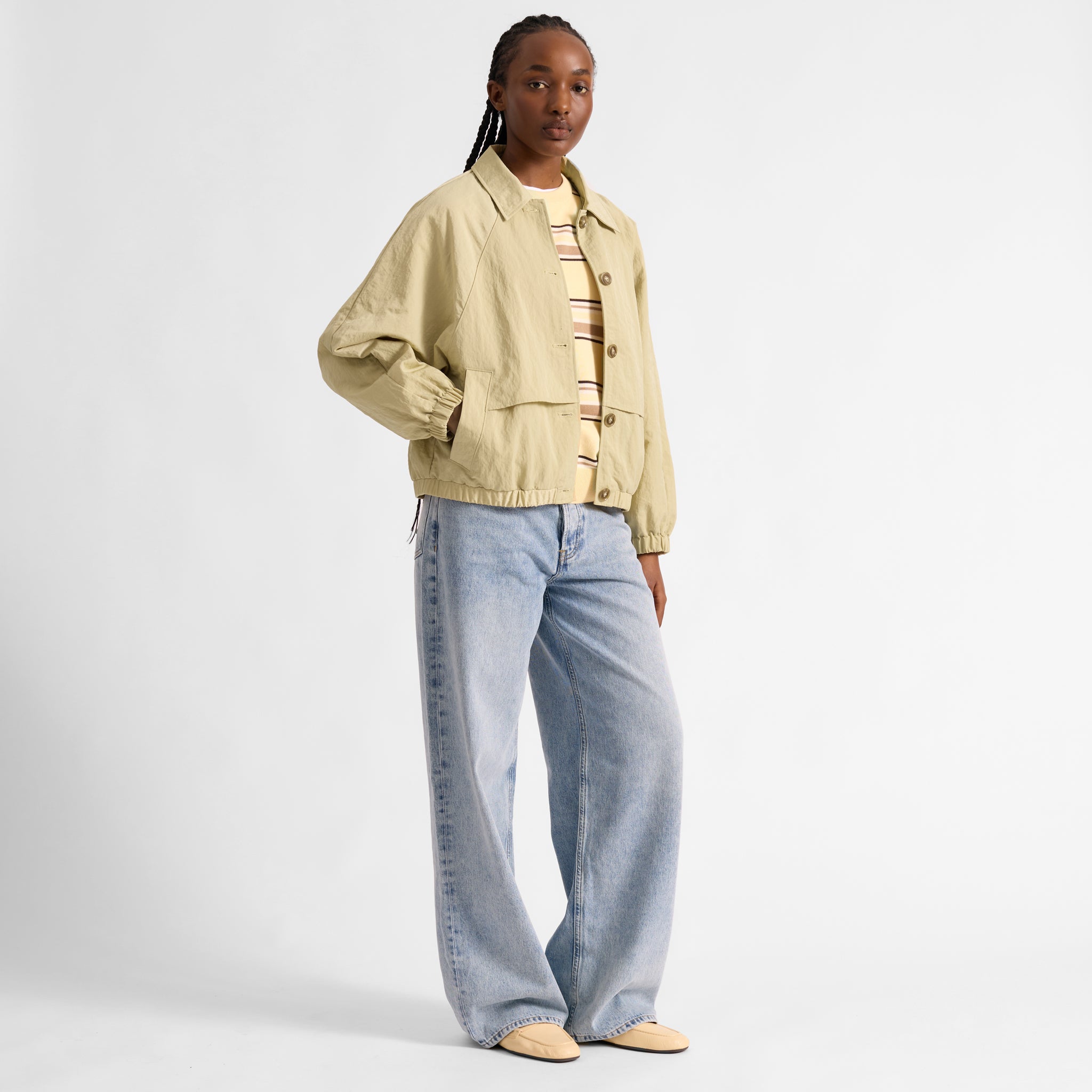 Stone Blouson Jacket | Sustainable Womenswear | Albaray