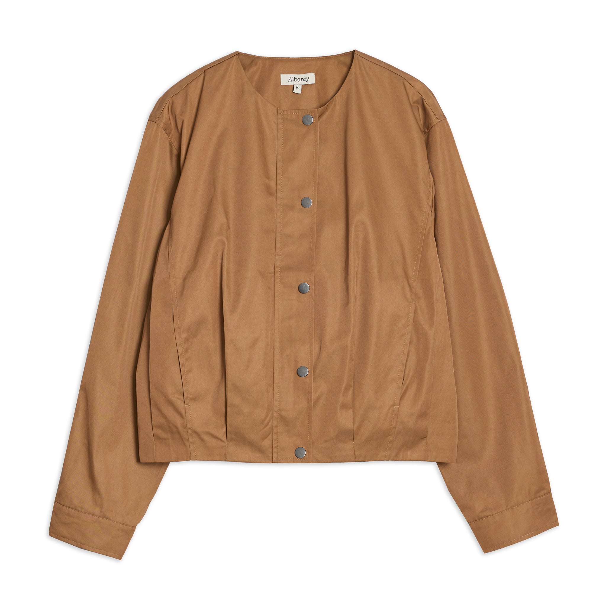 Pleat Hem Jacket