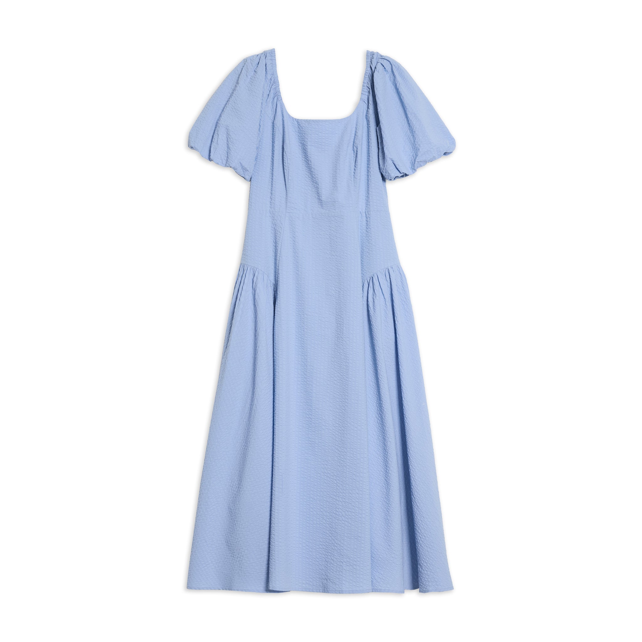 Seersucker Self Stripe Dress