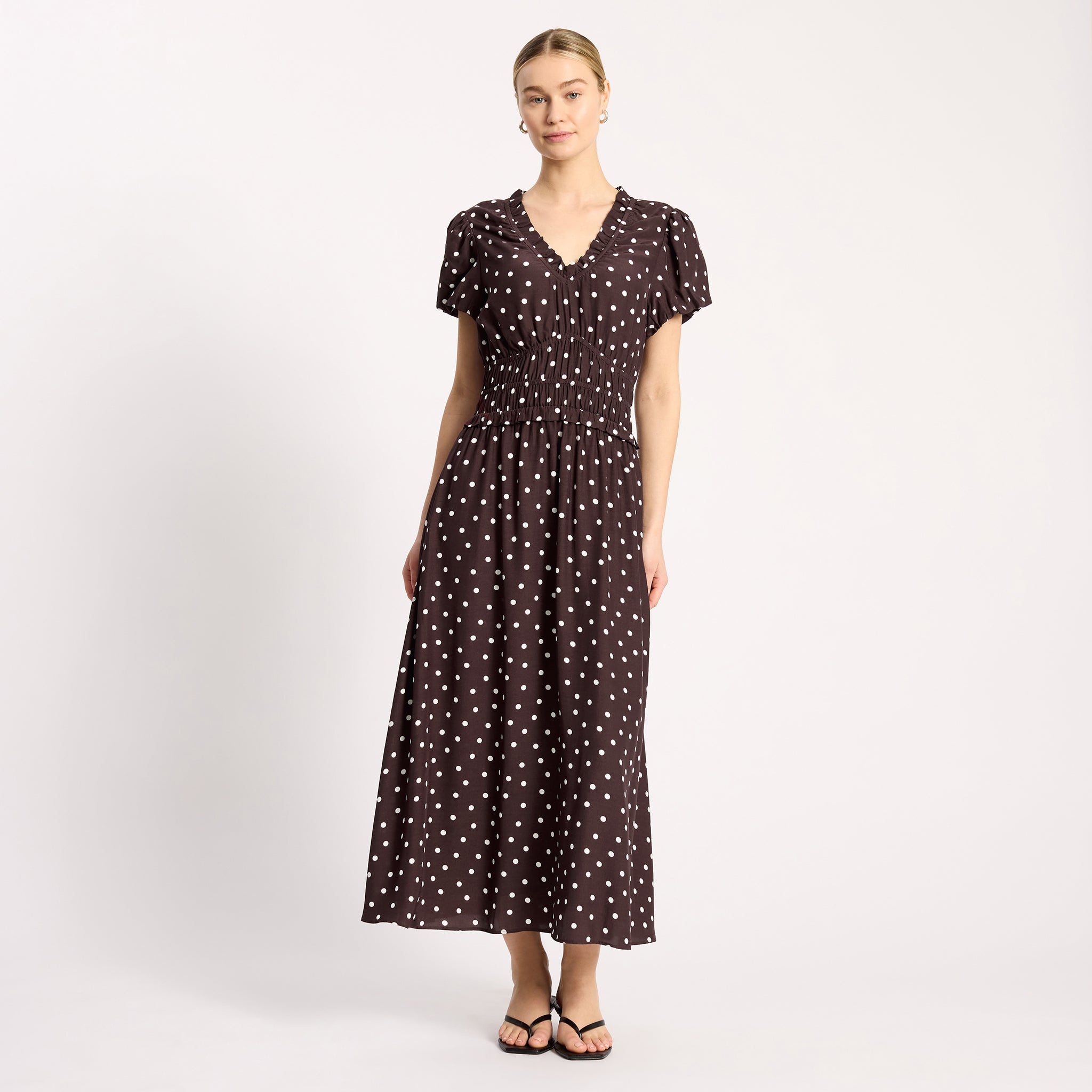 Chocolate Spot Dress