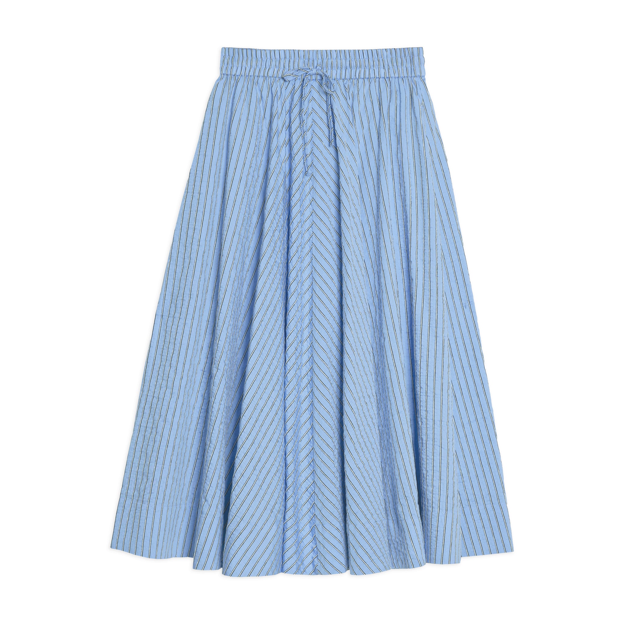Blue Stripe Skirt