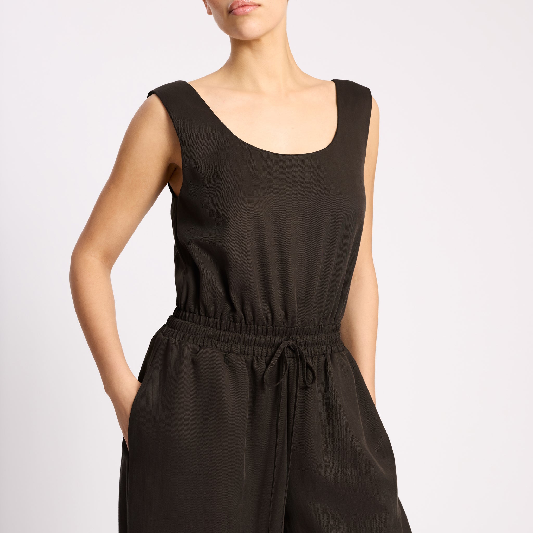 Tencel Balloon Leg Jumpsuit | Sustainable Womenswear | Albaray