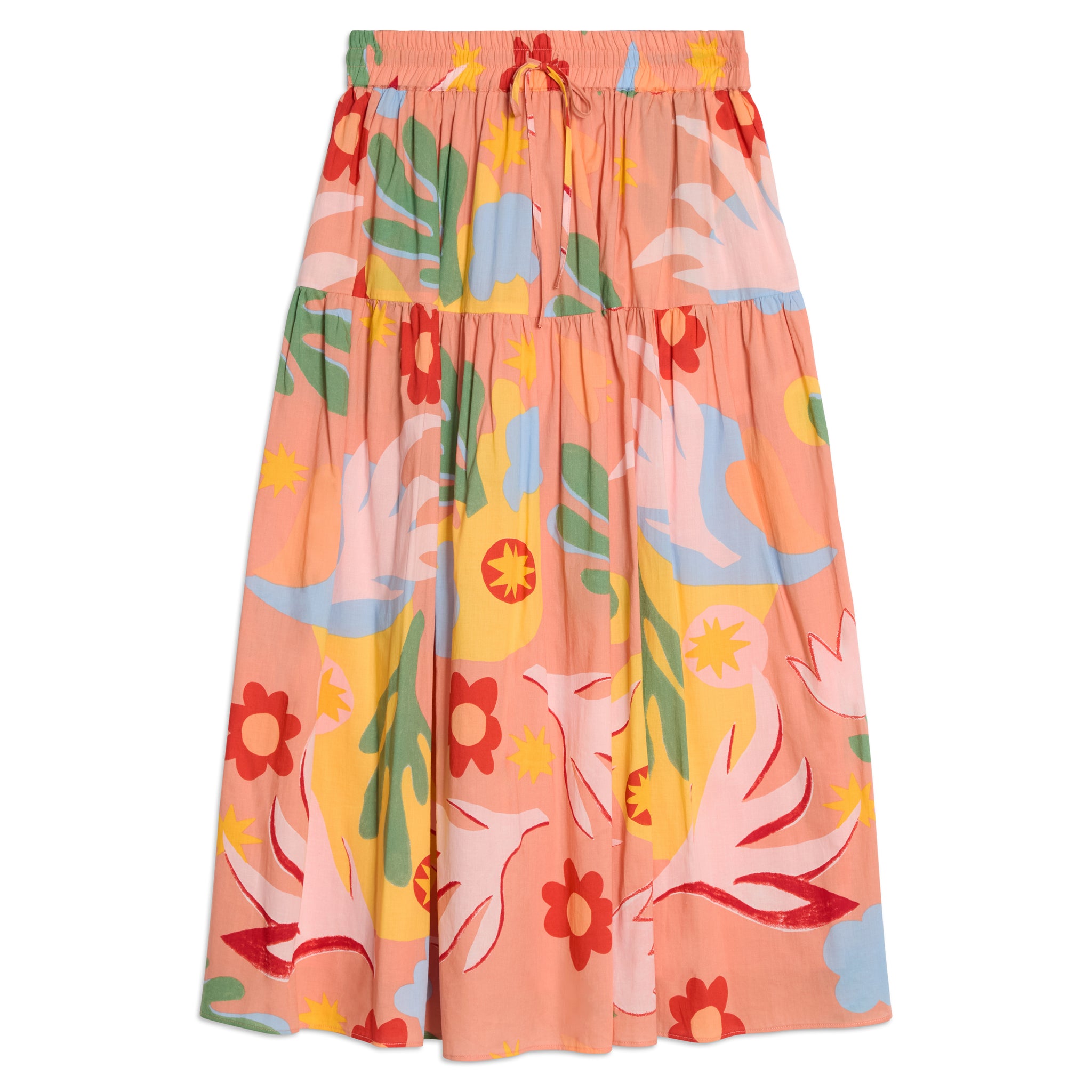 Tropique Print Skirt