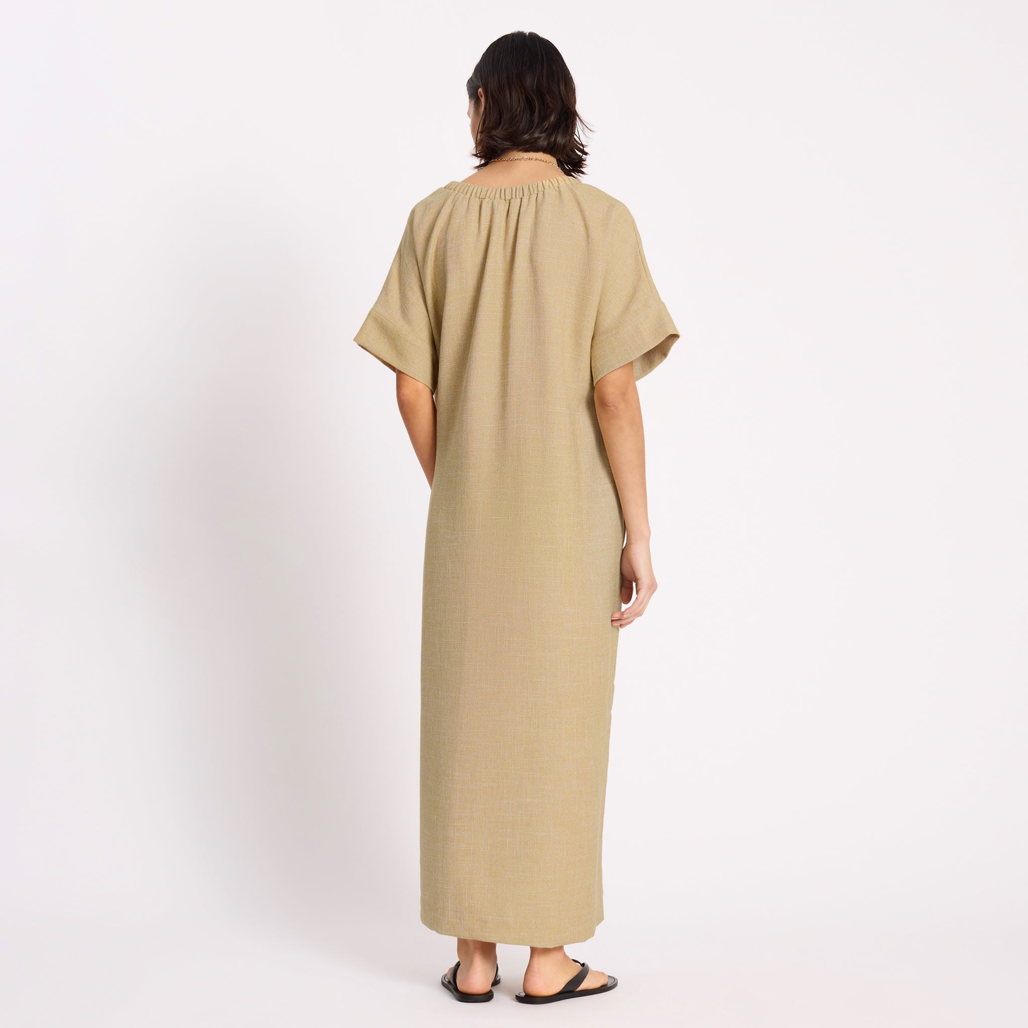Textured Maxi Kaftan
