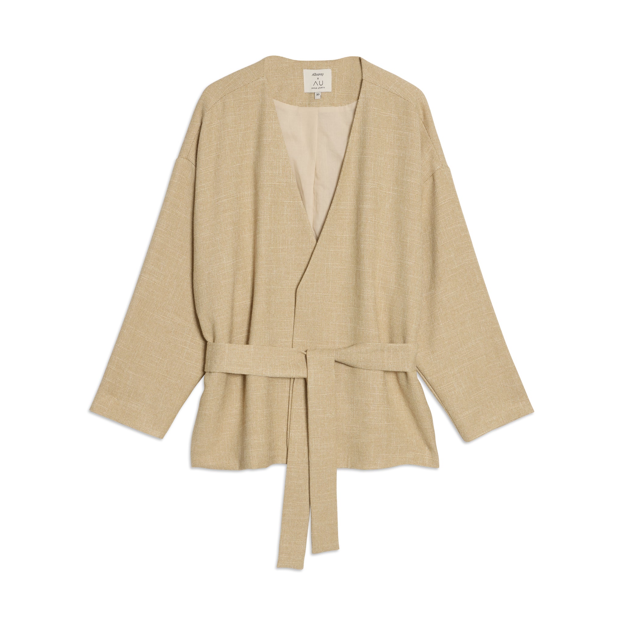 Textured Wrap Jacket