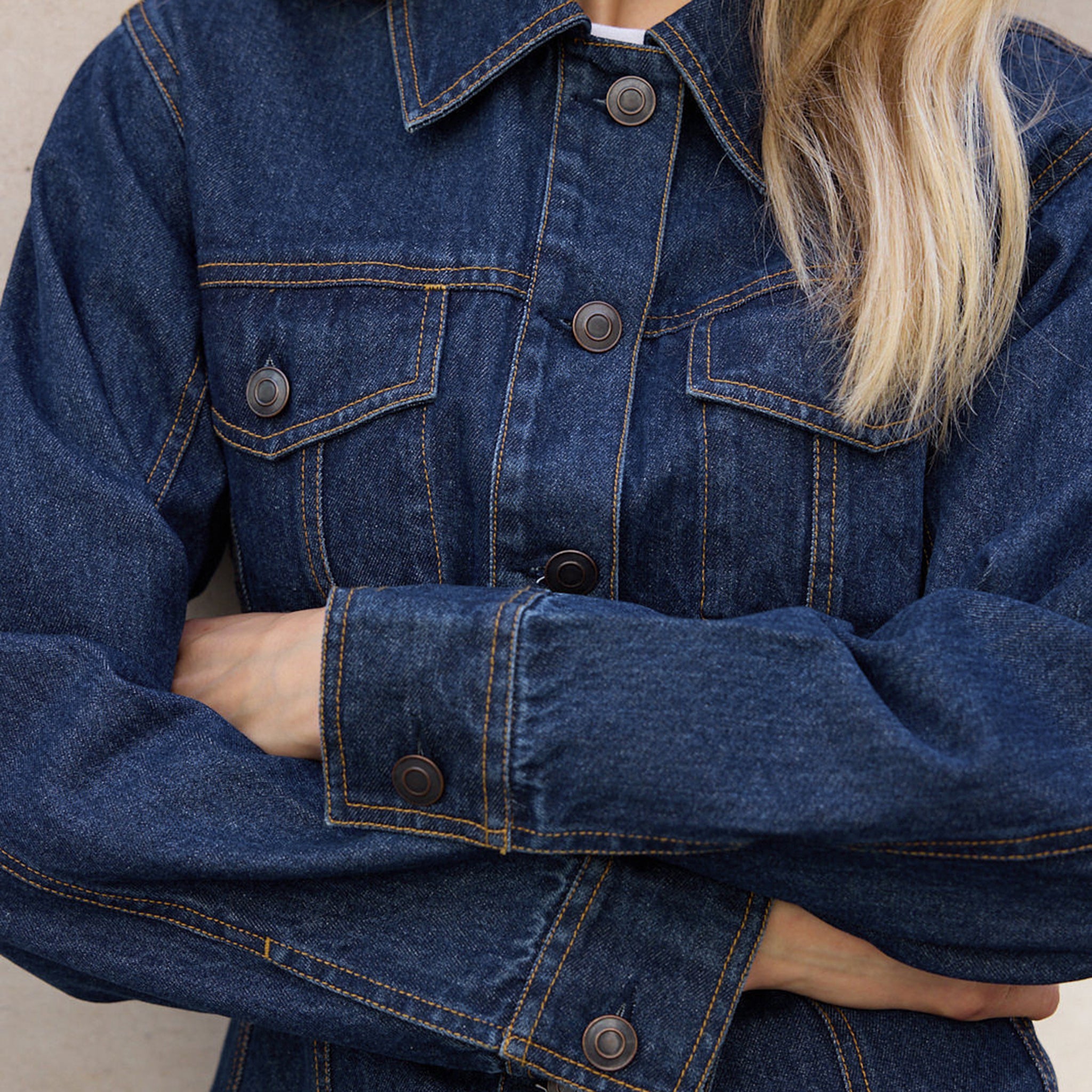 Fitted Denim Jacket
