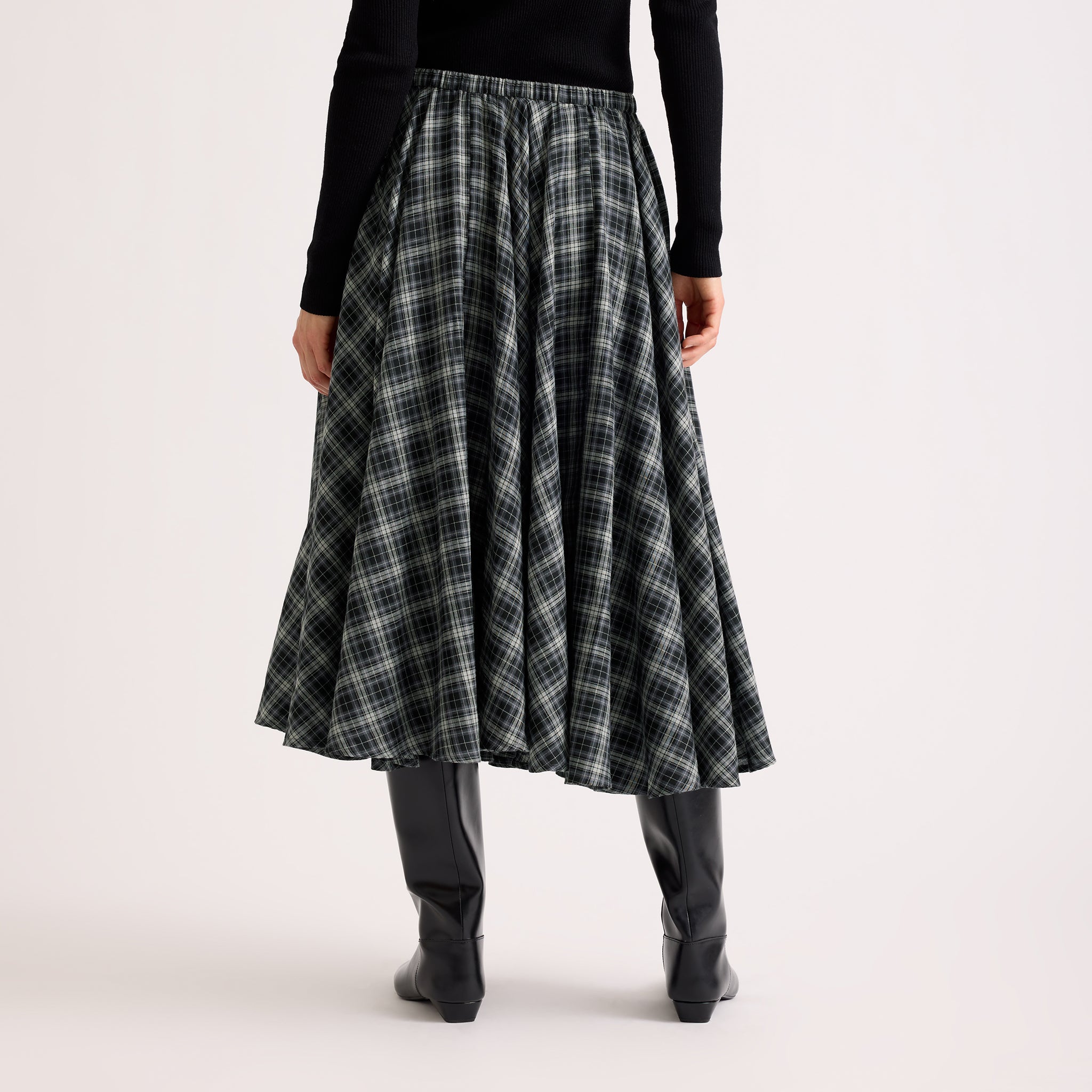 Check Full Skirt