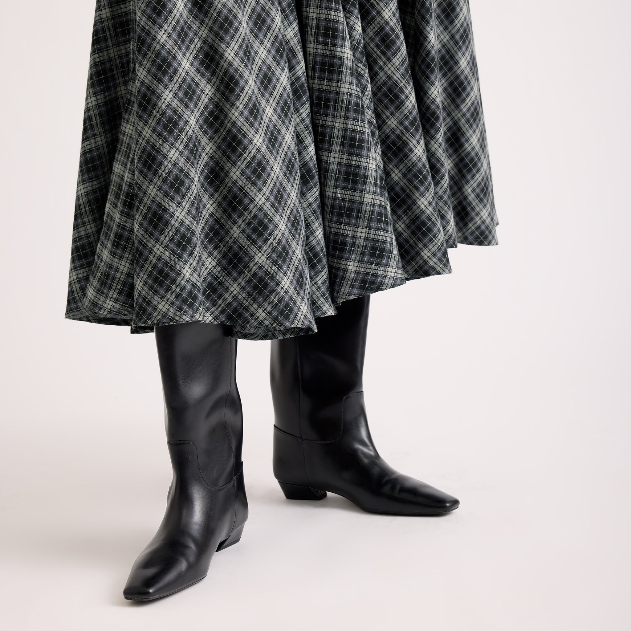 Check Full Skirt