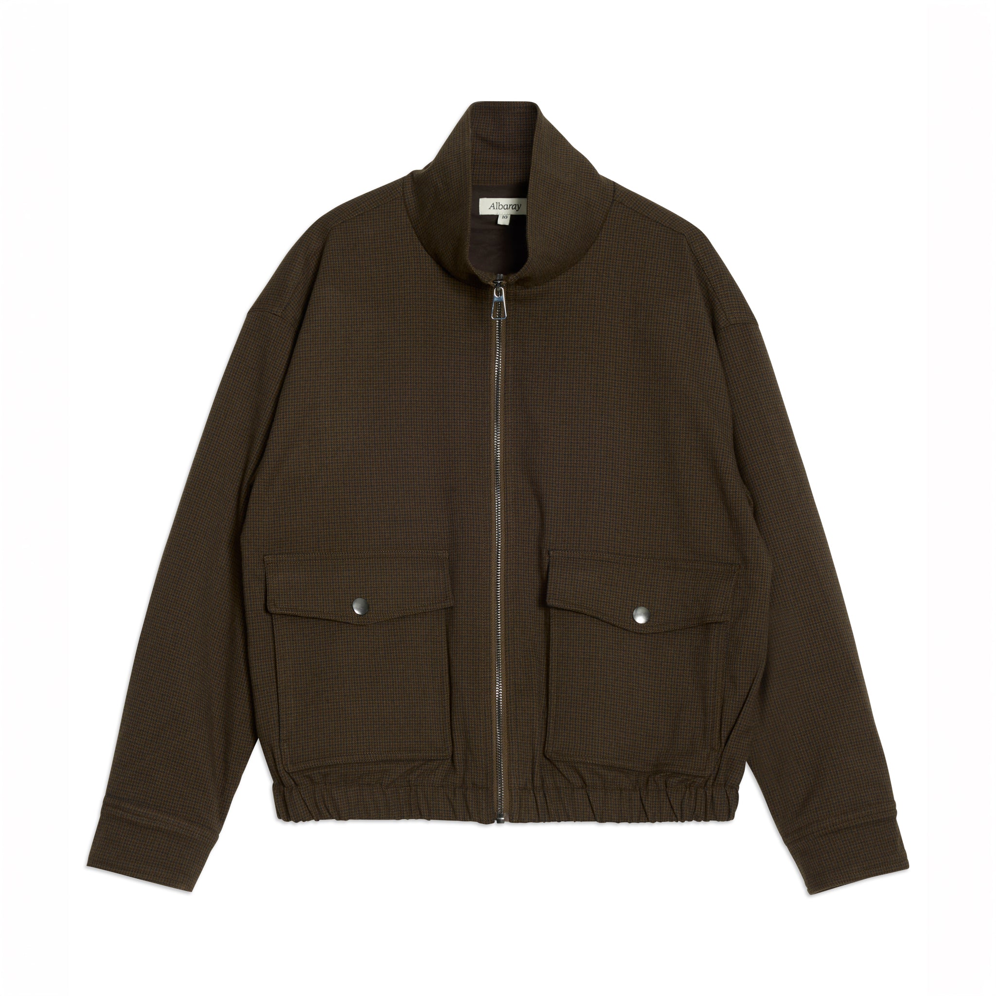 Chocolate Checked Jacket