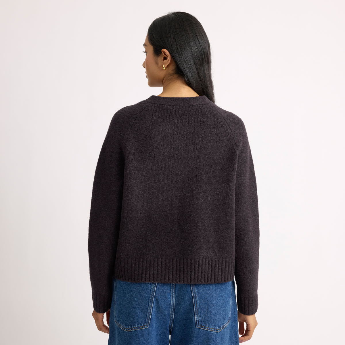 Chocolate Cosy Relaxed Cardigan