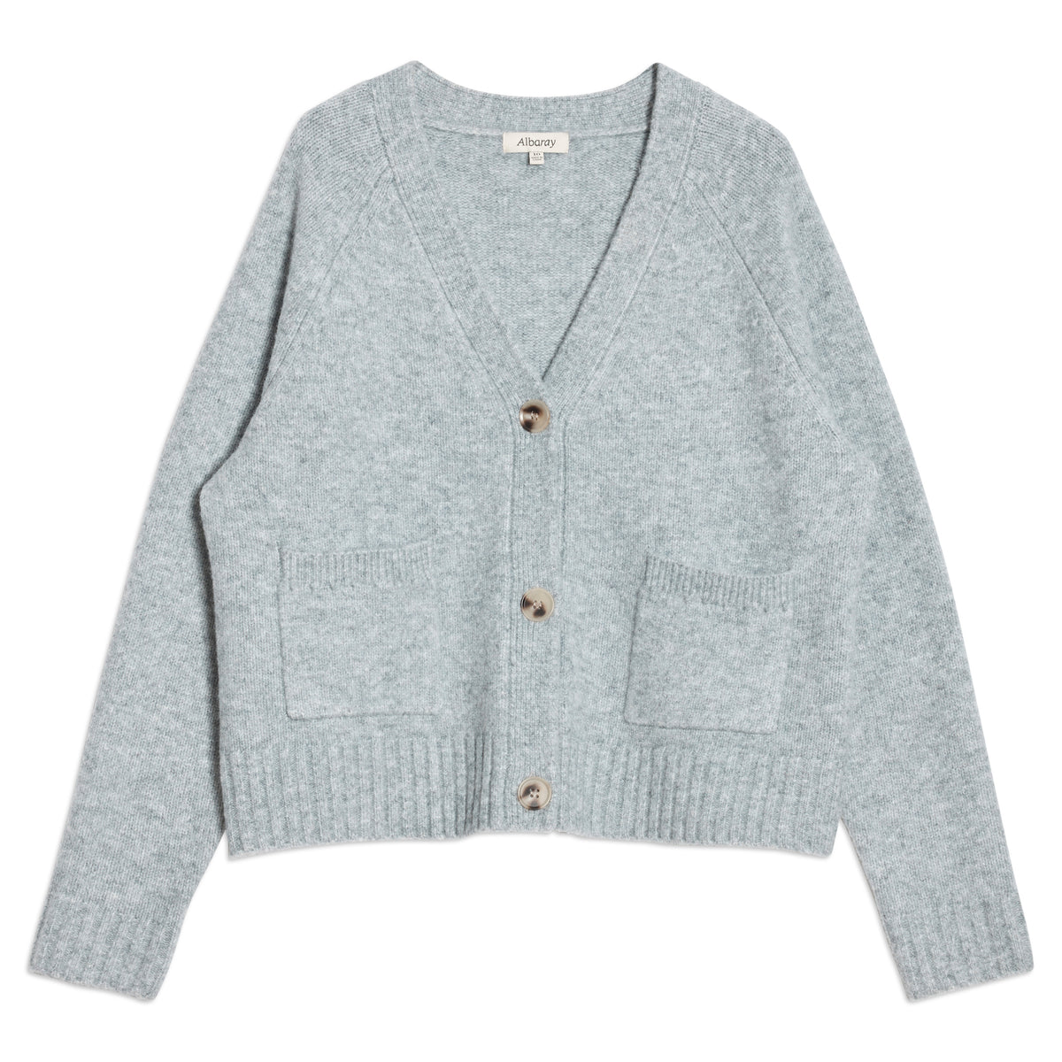 Grey Cosy Relaxed Cardigan