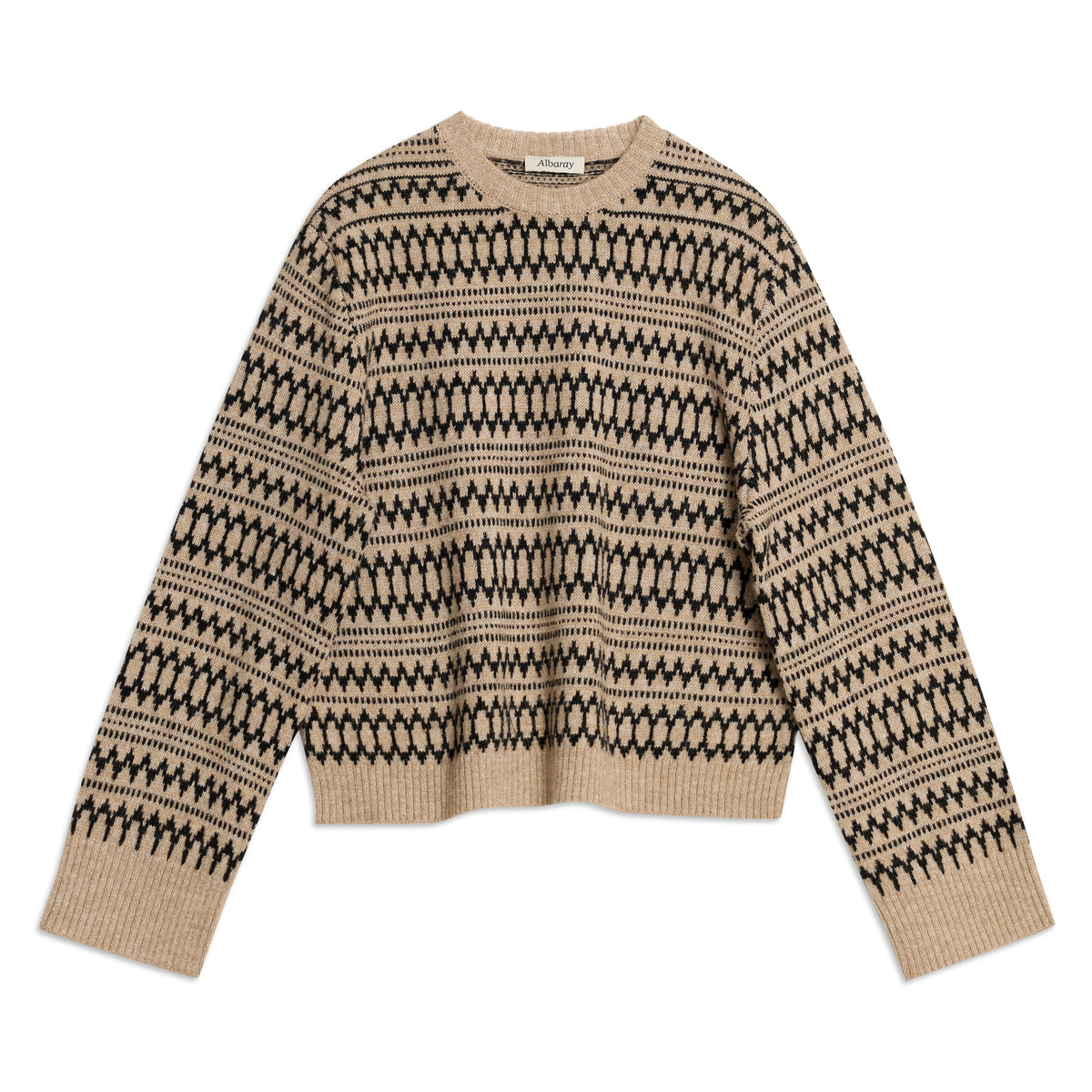 Cream Intarsia Jumper