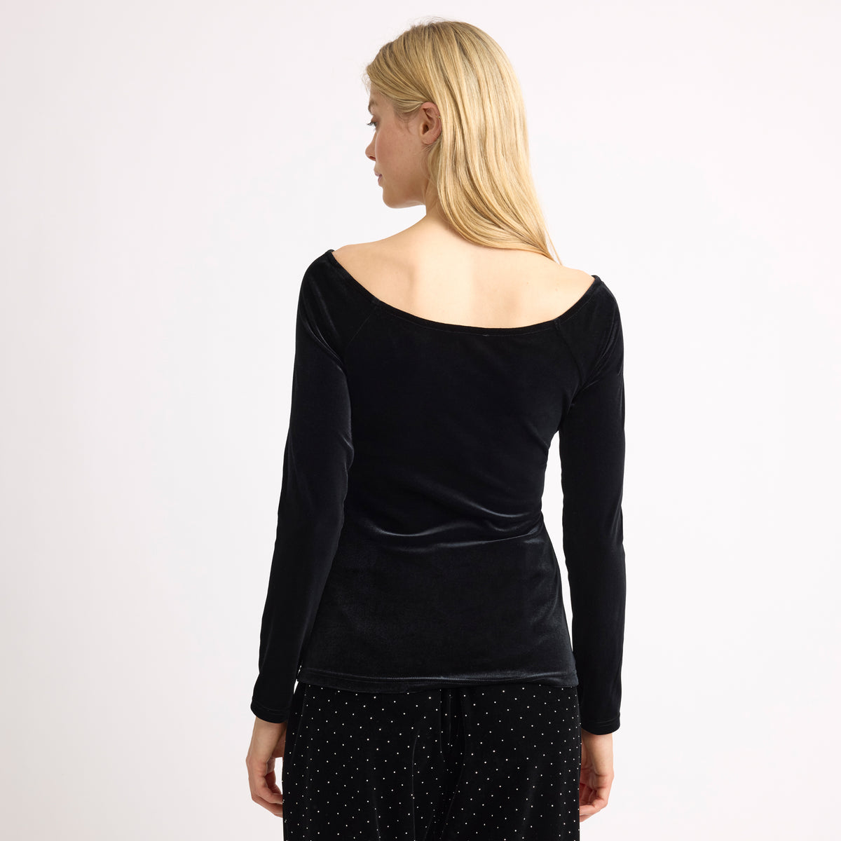 Velvet Bardot Top