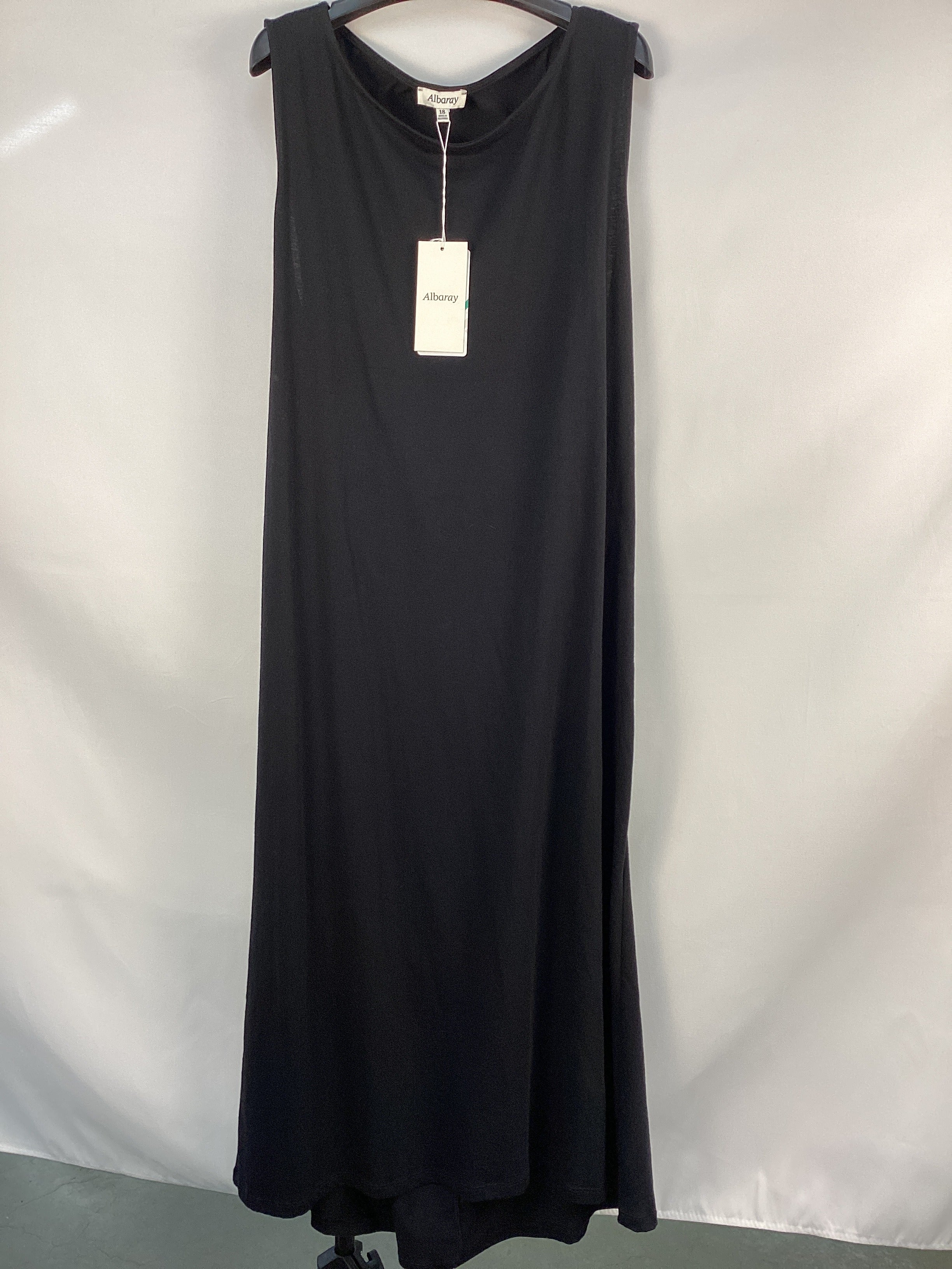 Re-Loved  Jersey Open Back Dress - Size 18