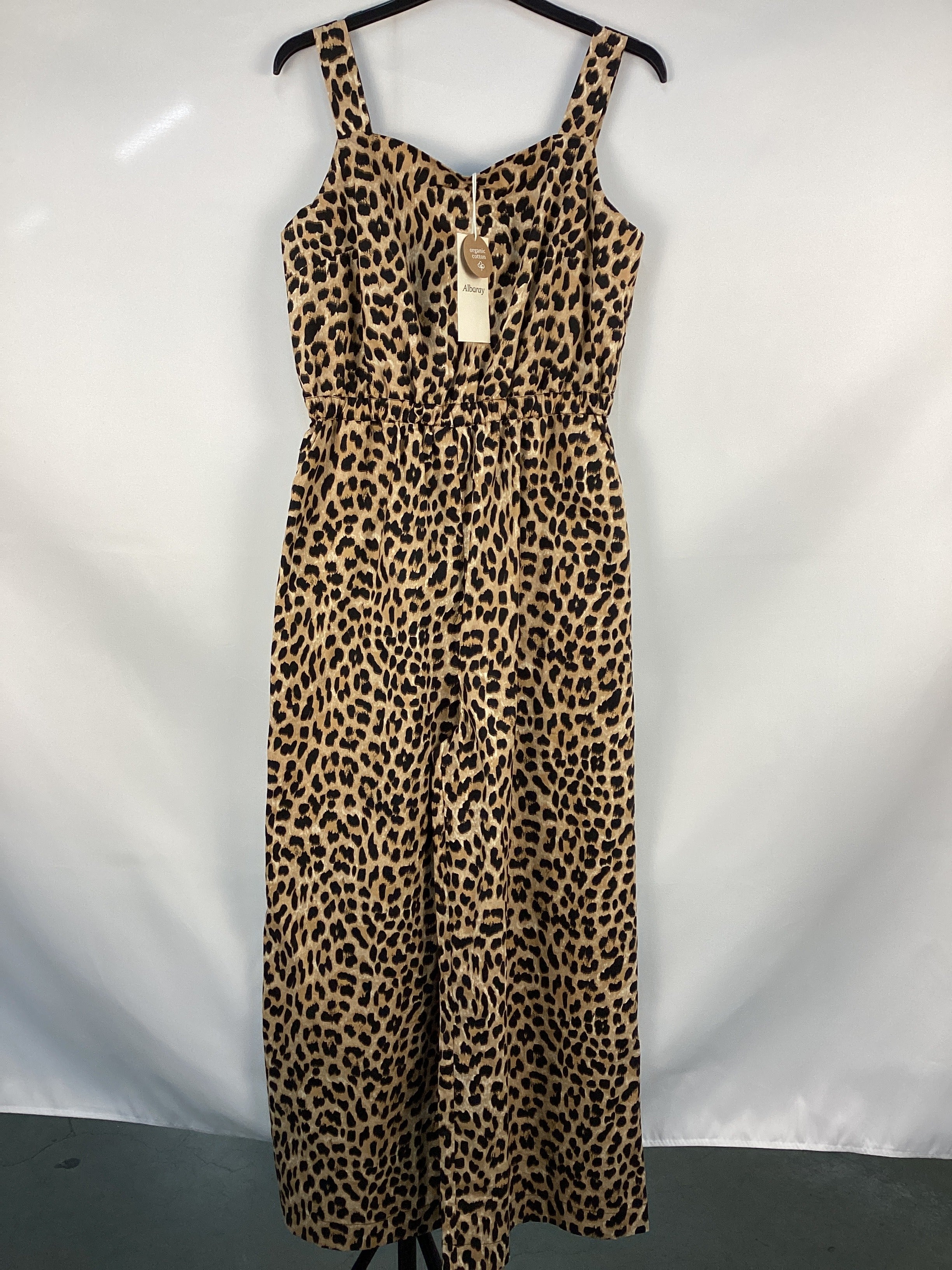 Re-Loved  Organic Cotton Animal Jumpsuit - Size 12
