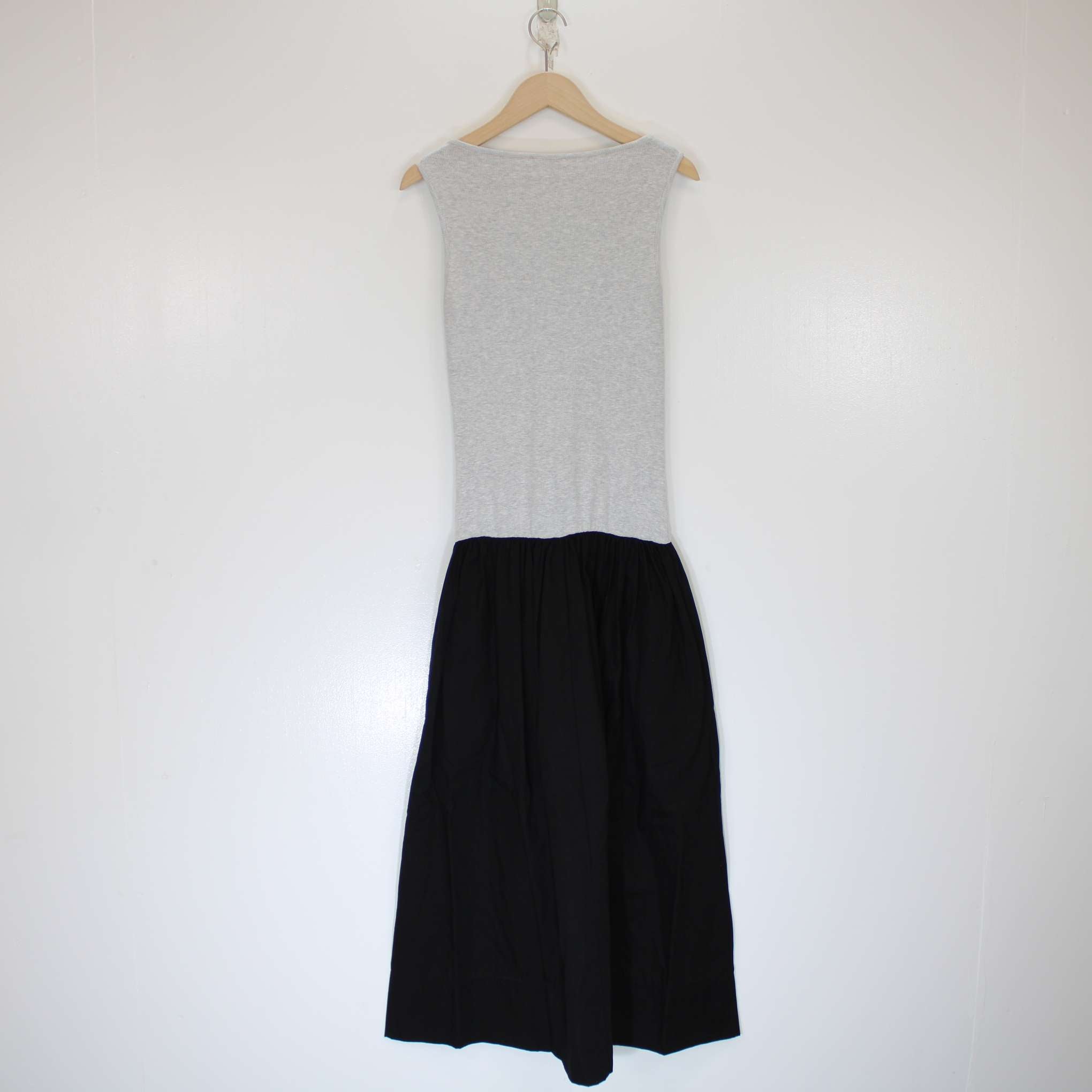 Re-Loved Jersey and Woven Mix Tank Dress Size 8