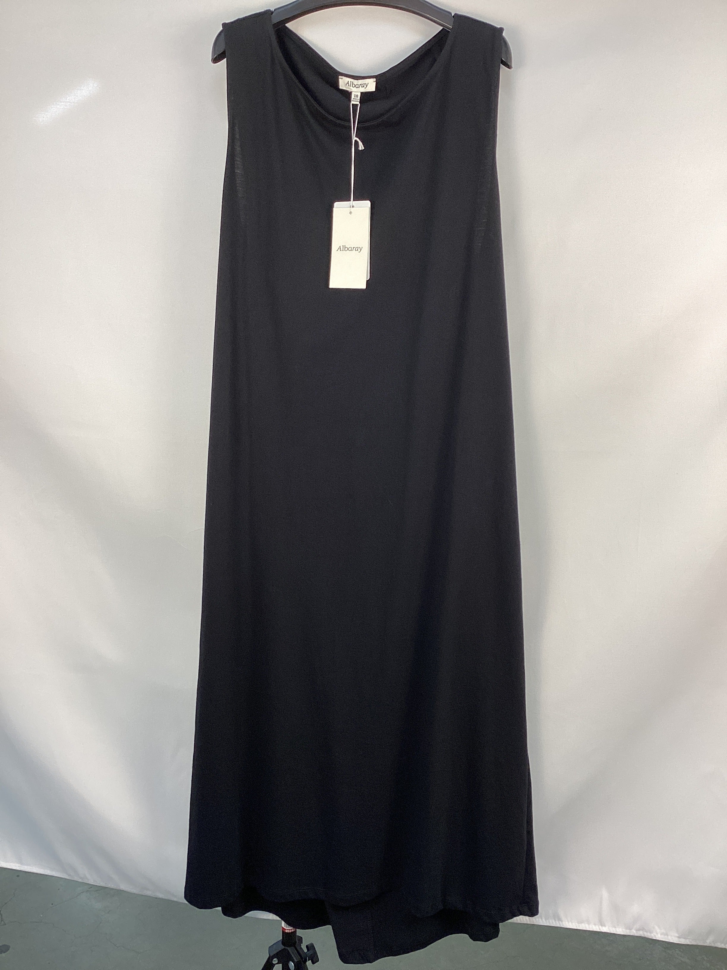 Re-Loved  Jersey Open Back Dress - Size 18