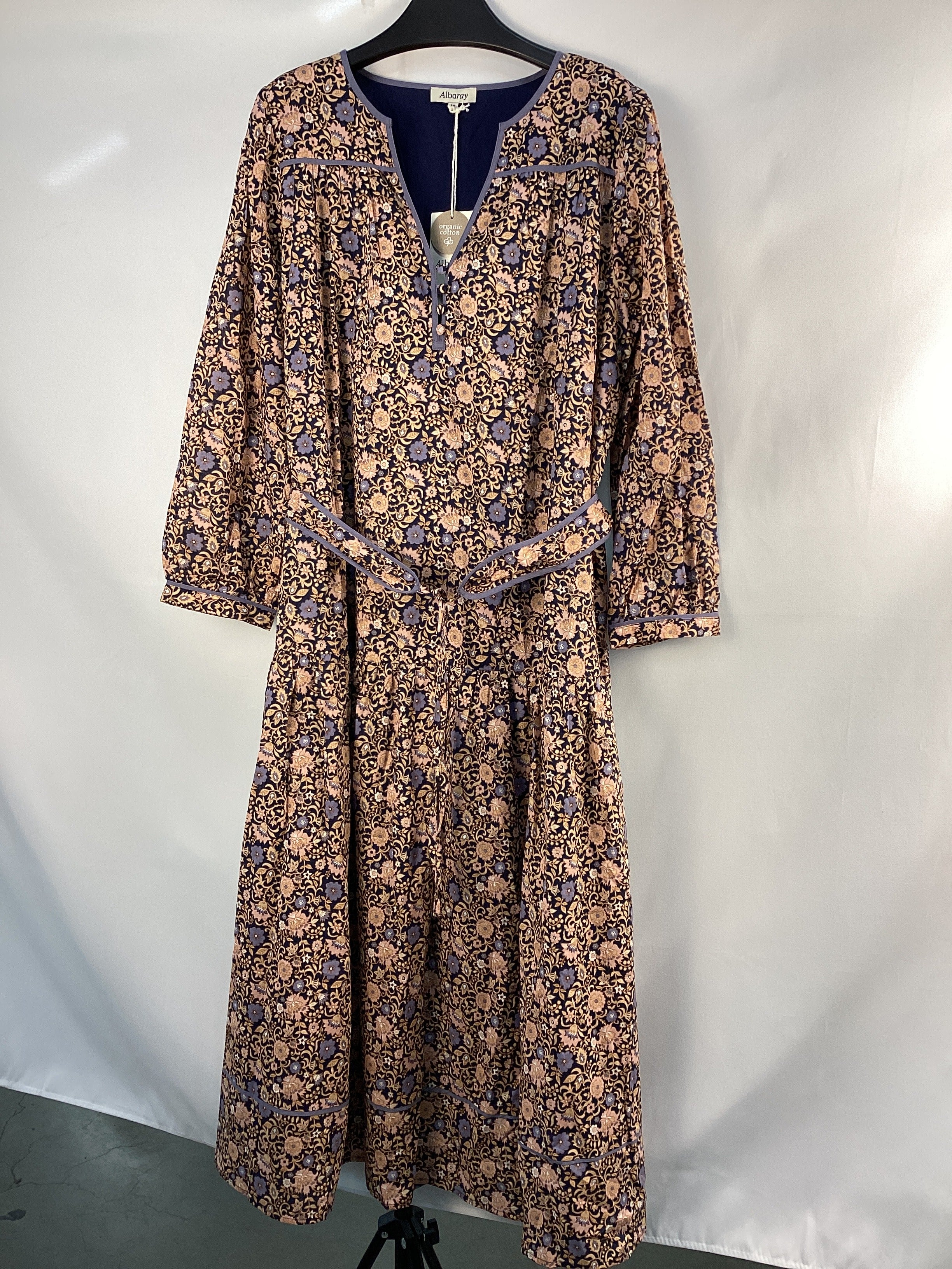 Re-Loved Floral Print Dress - Size 12