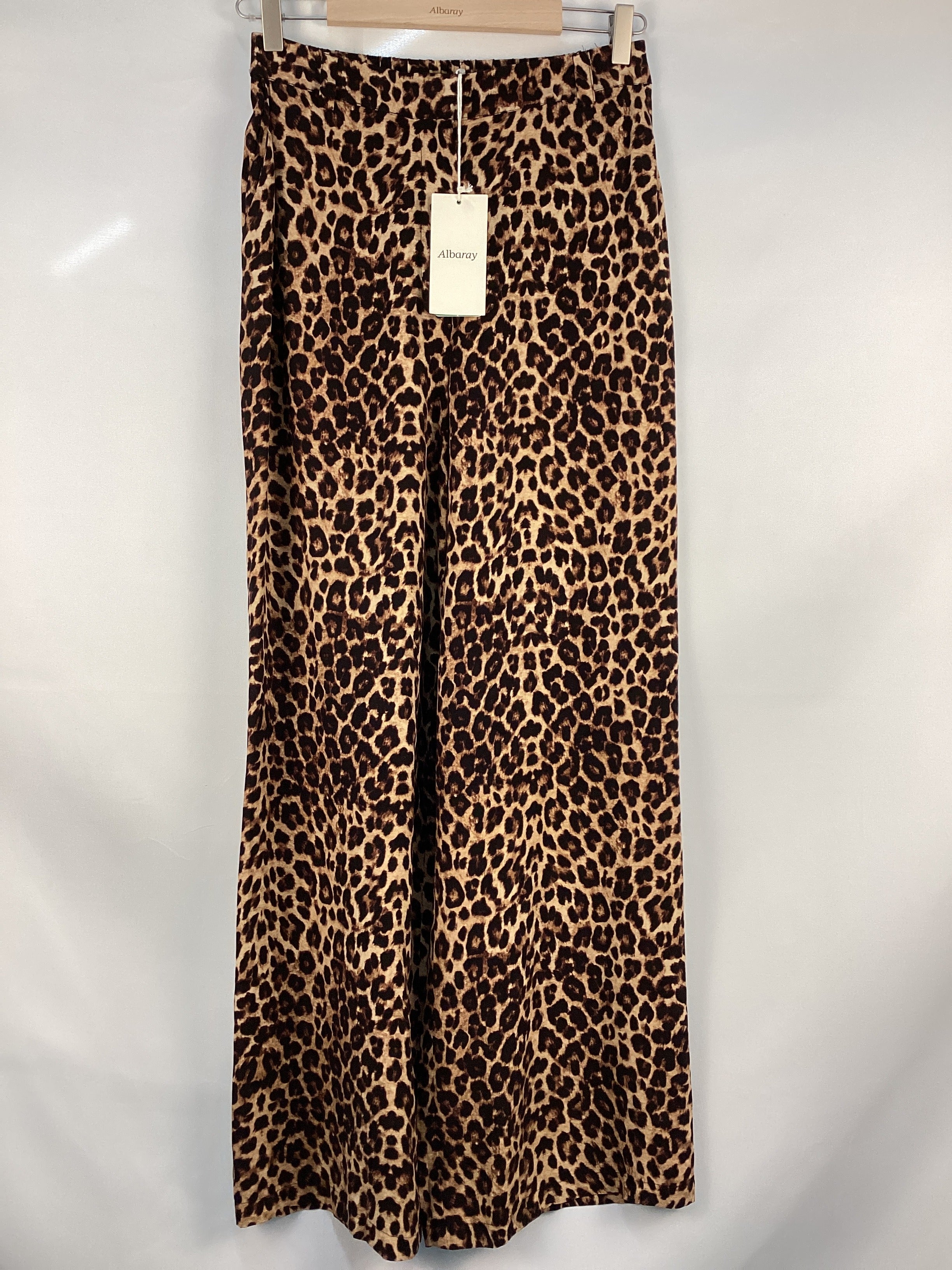 Re-Loved  Animal Print Trousers - Size 12